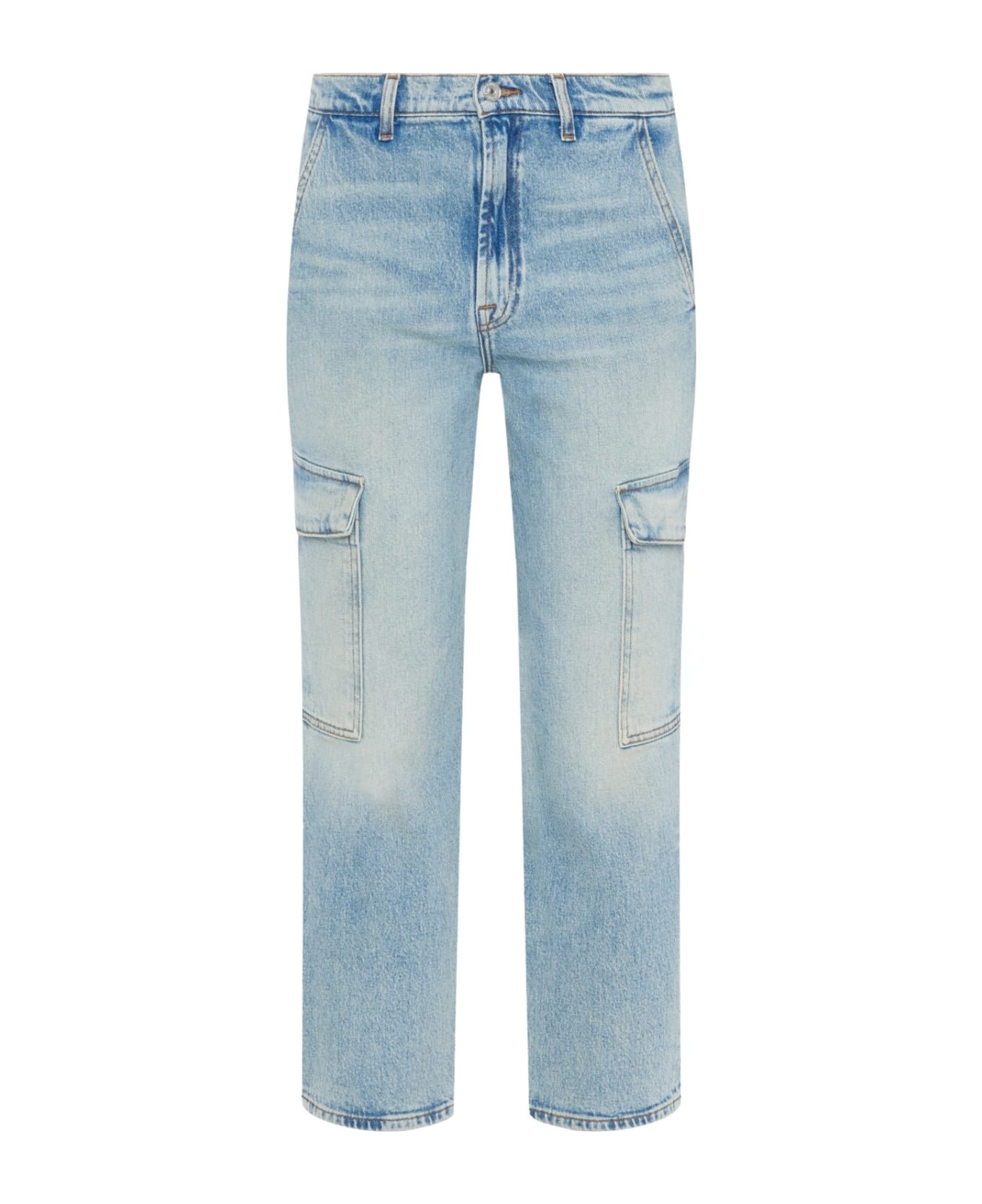 7 For All Mankind Cargo Logan Frost - Light Blue