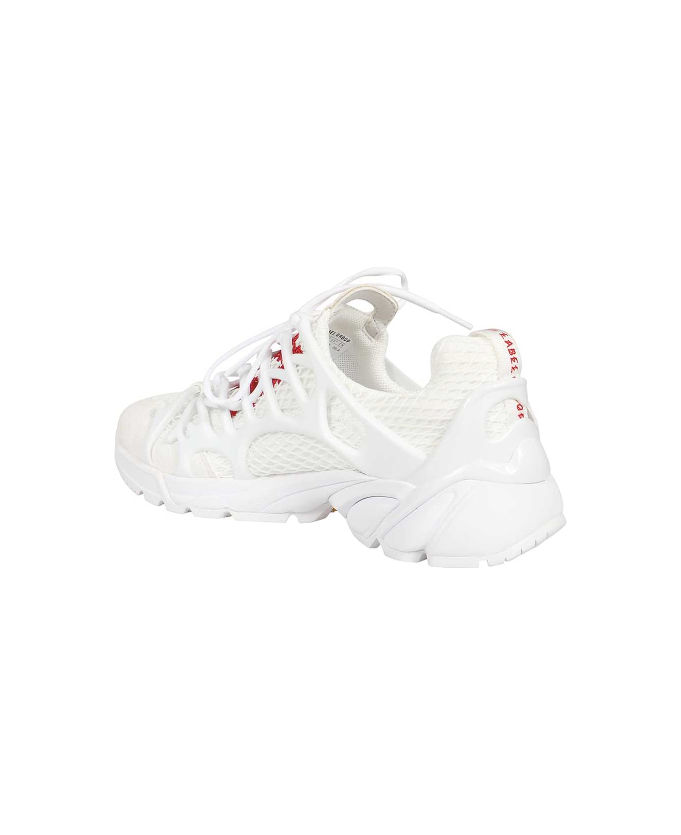 44 Label Group Mid-top Sneakers - White