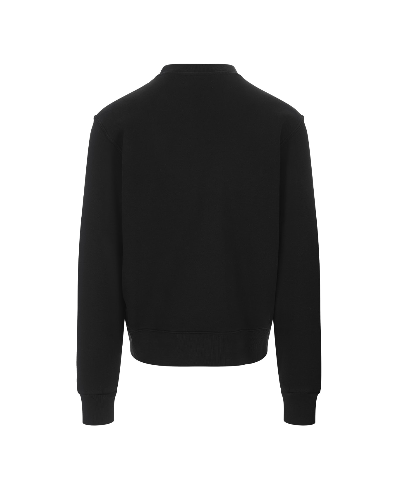 AMIRI Appliqué Sweatshirt In Black - Black フリース