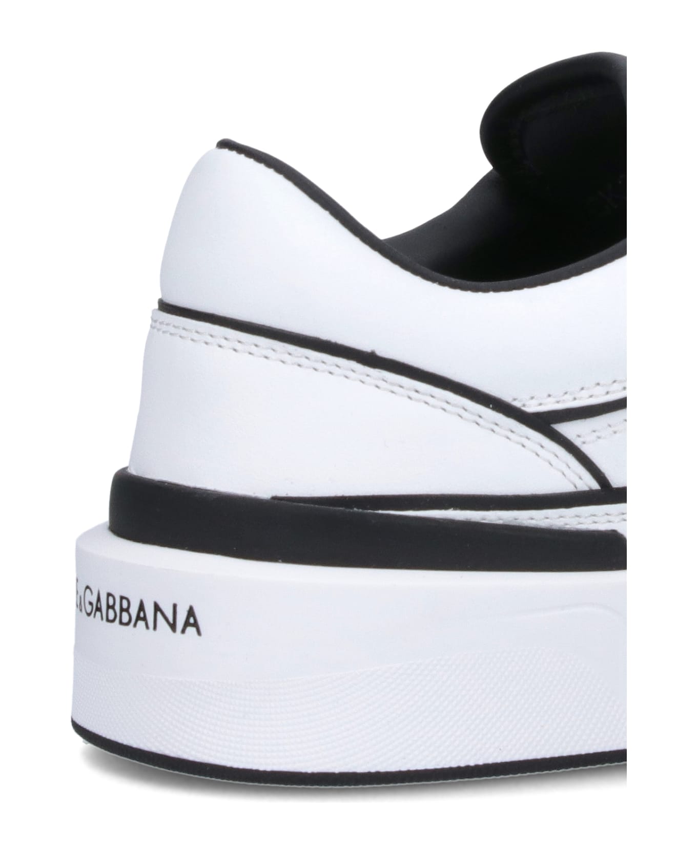 Dolce & Gabbana New Roma Sneakers - White スニーカー