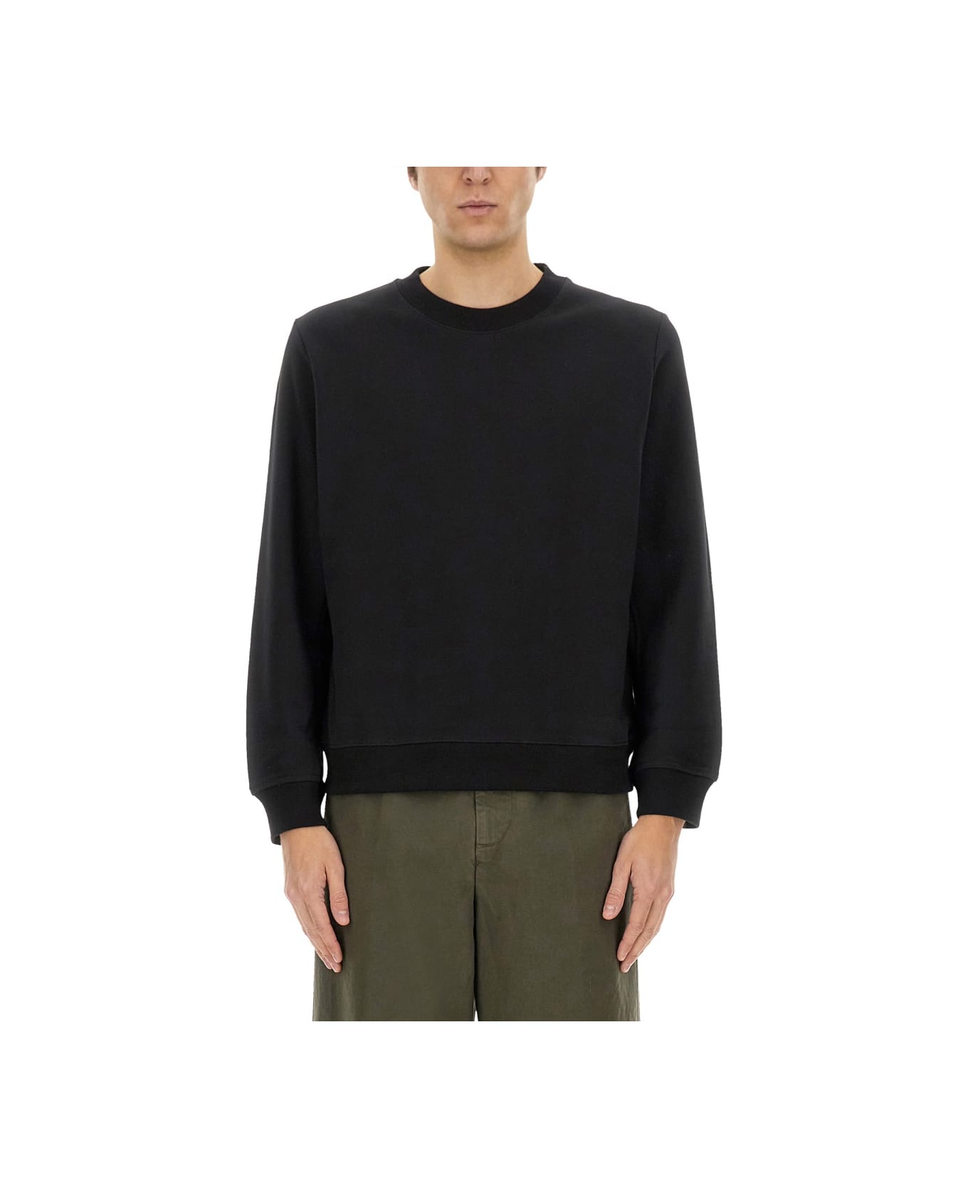 Dries Van Noten Regular Fit Sweatshirt - BLACK