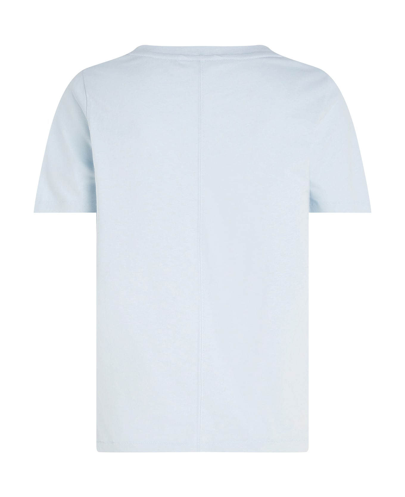 Tommy Hilfiger Modern T-shirt With V-neckline - BREEZY BLUE