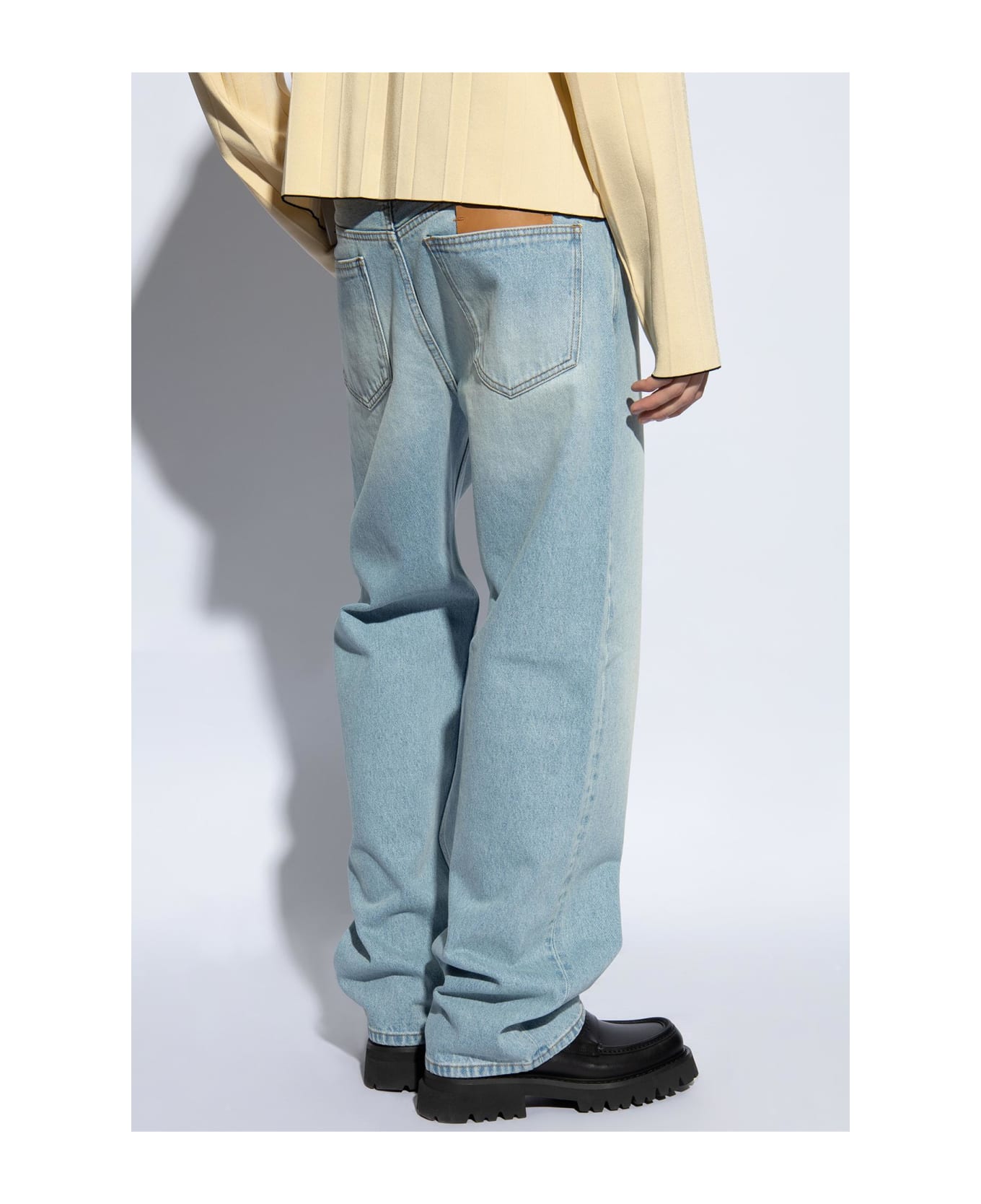 Jacquemus Jeans With Straight Legs - BLUE