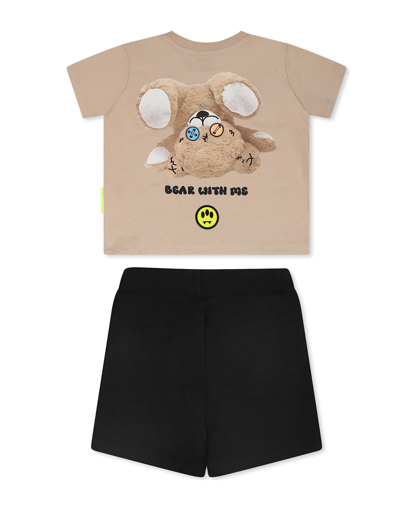 Barrow Multicolor Suit For Babykids With Bear Print - Multicolor