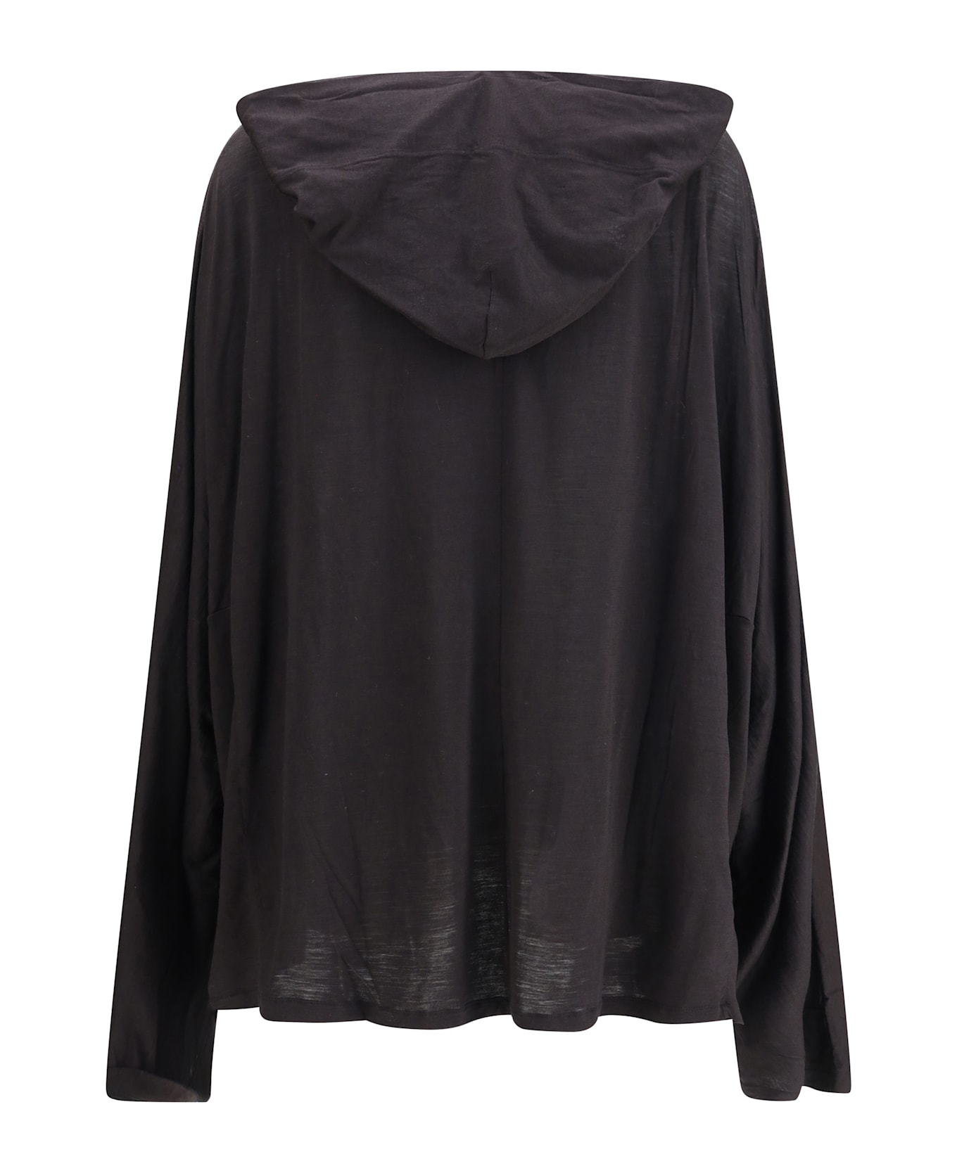 Rick Owens Long Hooded T-shirt
