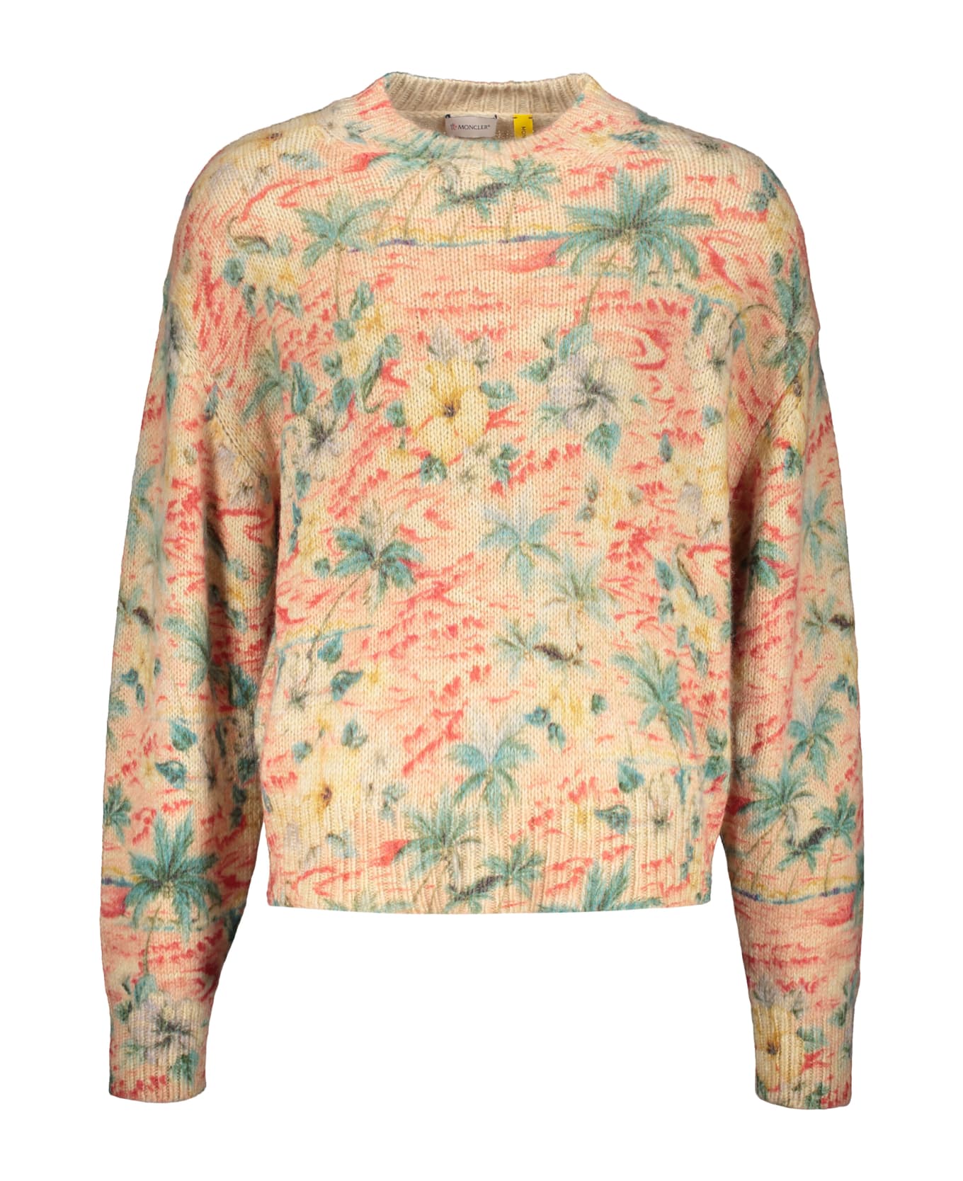 Palm Angels Moncler X Palm Angels Long Sleeve Crew-neck Sweater - Multicolor