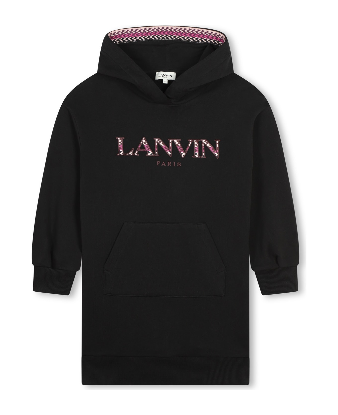 Lanvin Abito Con Logo - Black