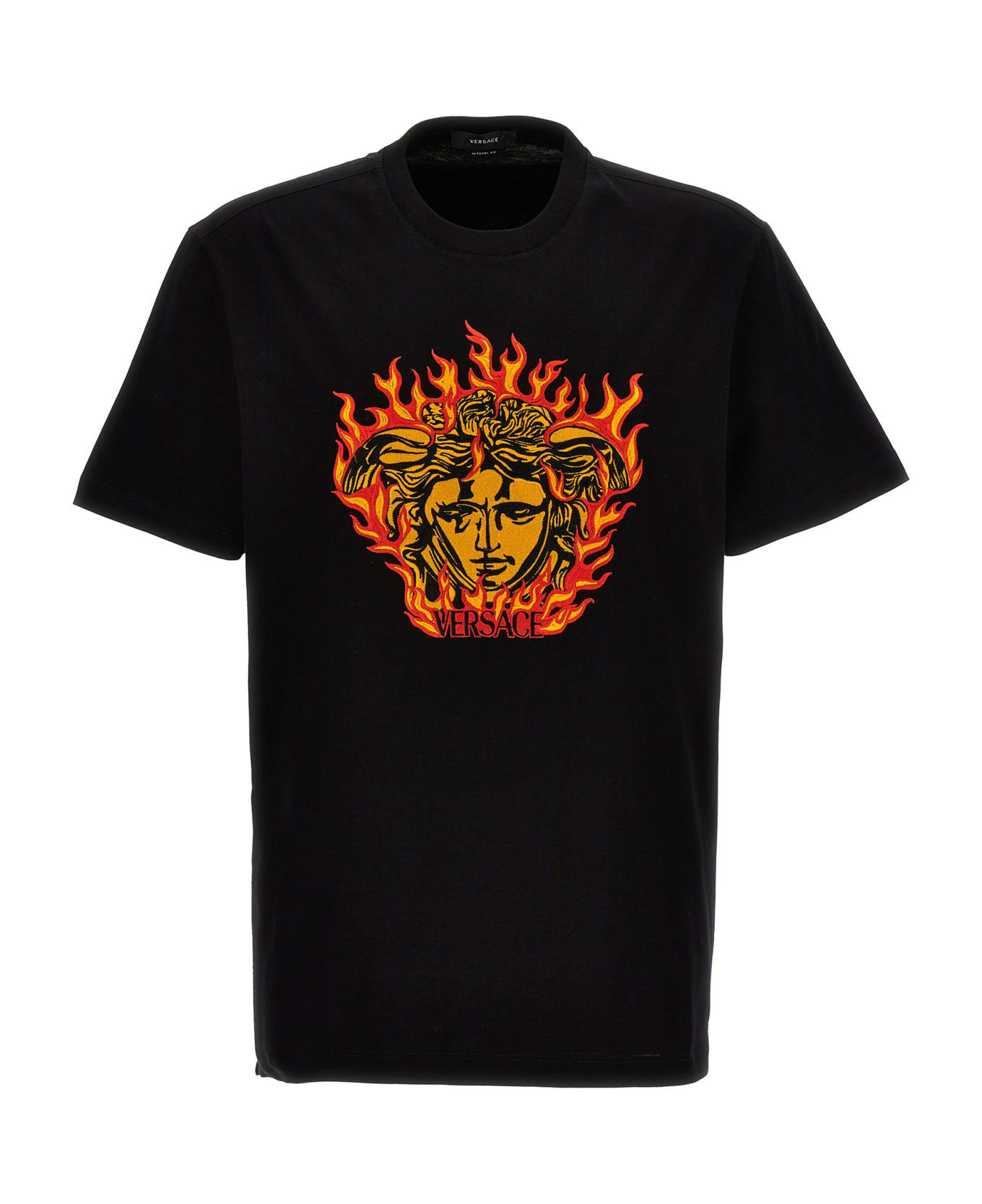 Versace 'medusa' T-shirt - Black