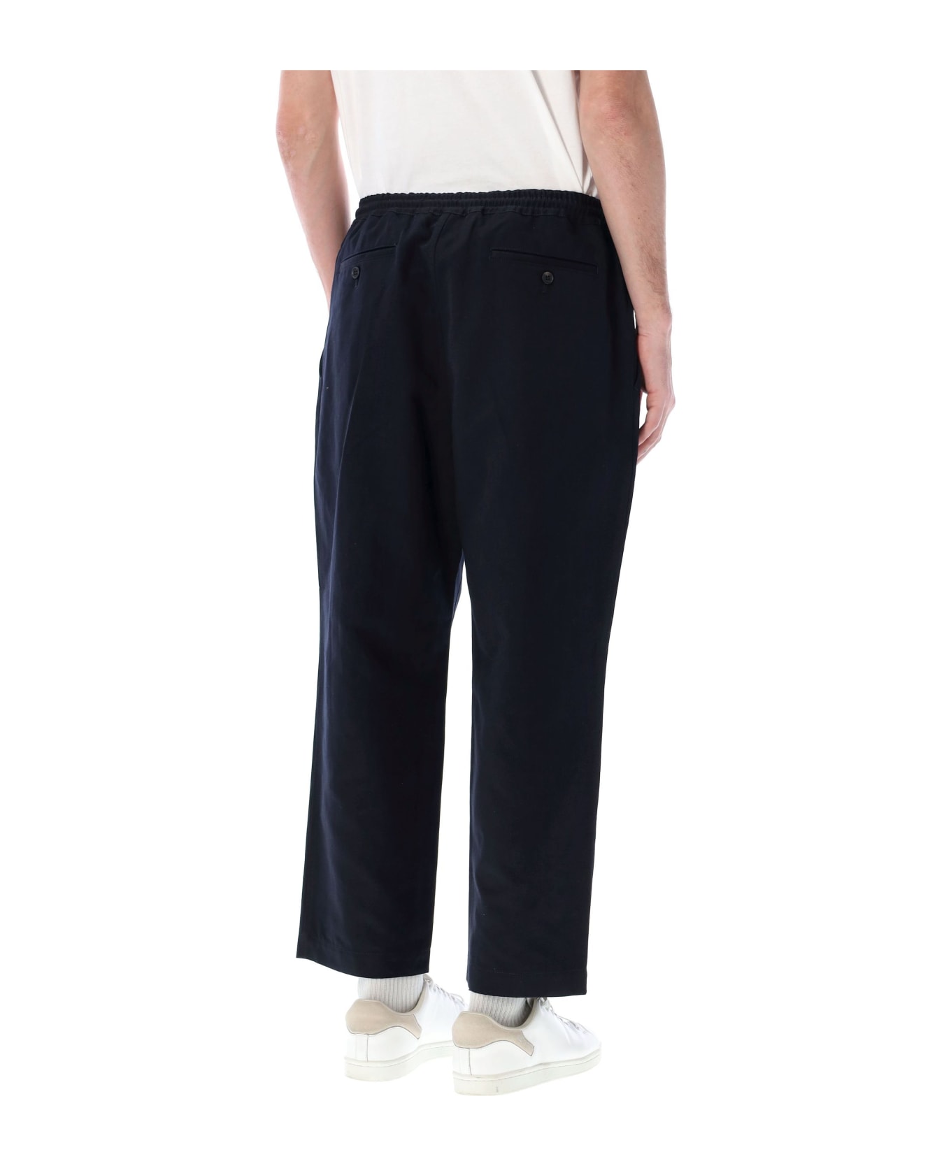 Comme des Garçons Homme Elastic Waistband Chino Pants - NAVY ボトムス
