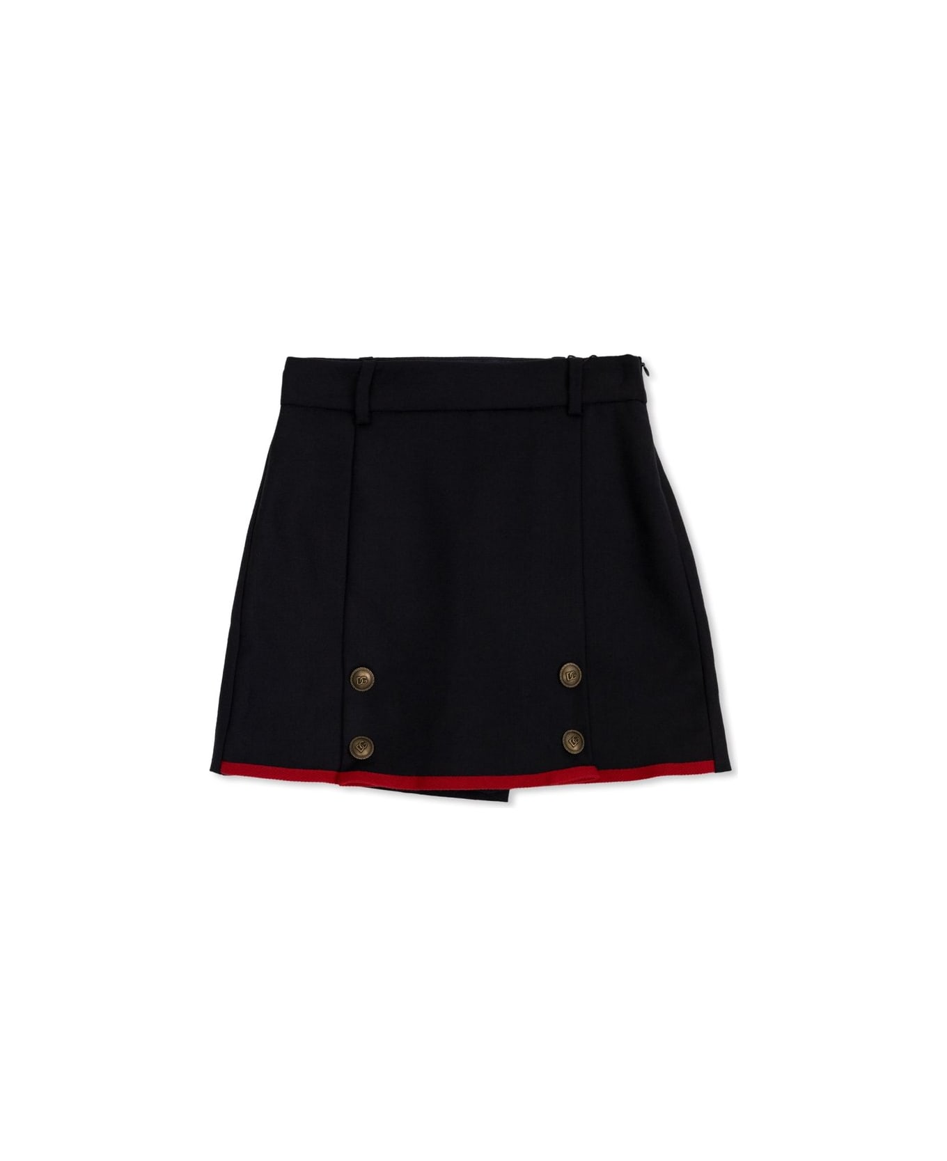 Dolce & Gabbana Button Detailed Skirt