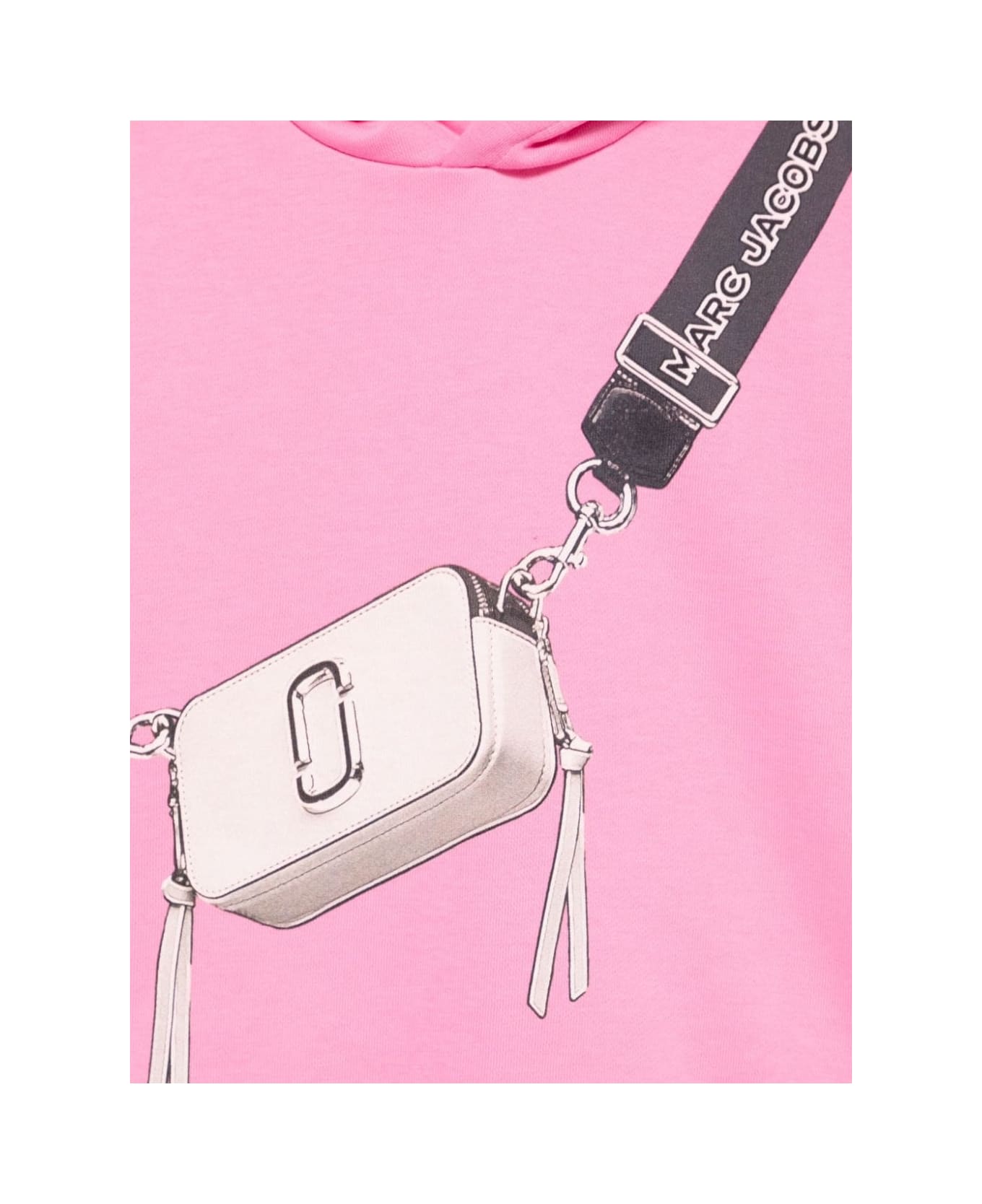 Marc Jacobs Felpa Con Logo - Pink