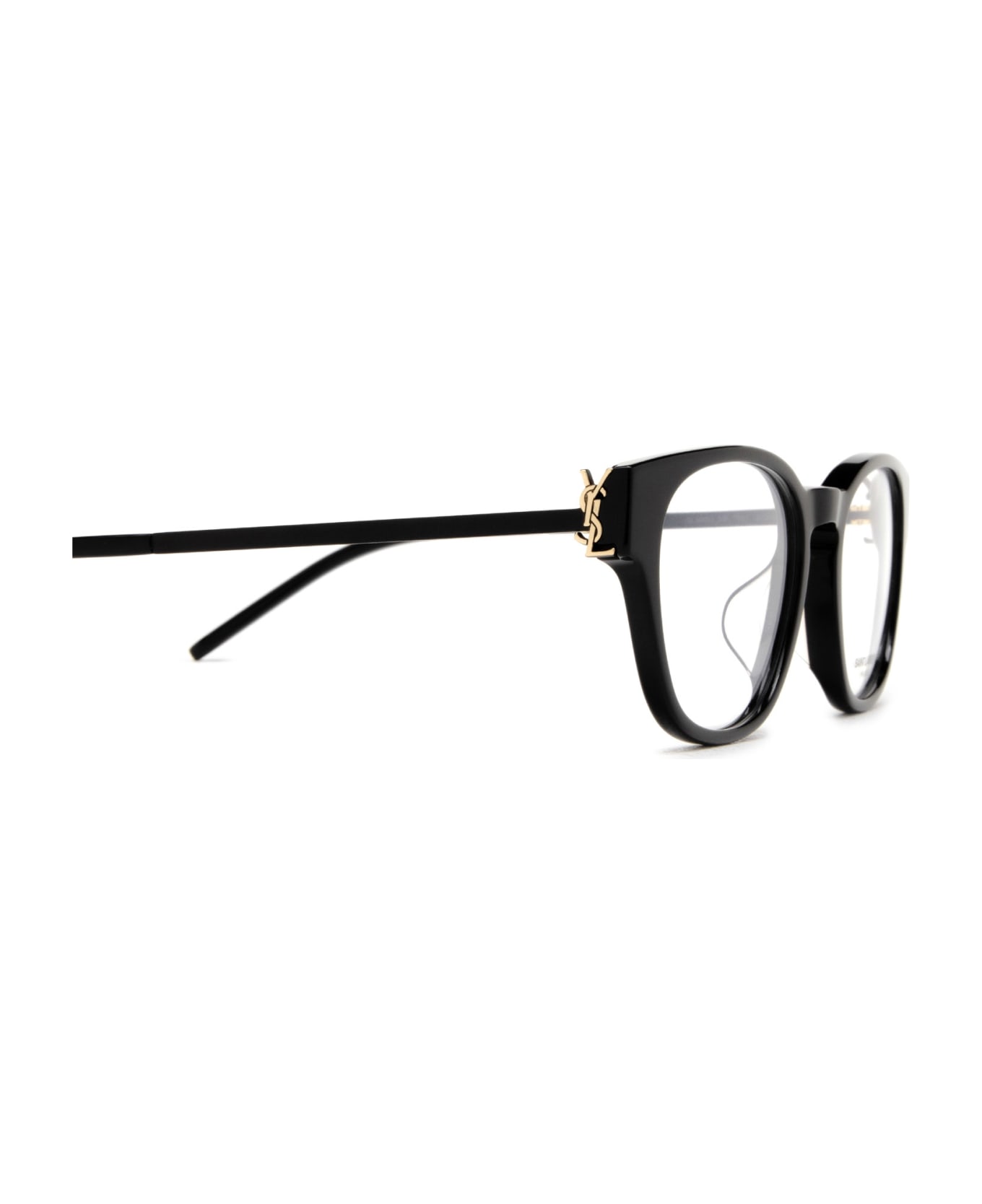 Saint Laurent Eyewear Sl M48o_d/f Black Glasses - Black アイウェア