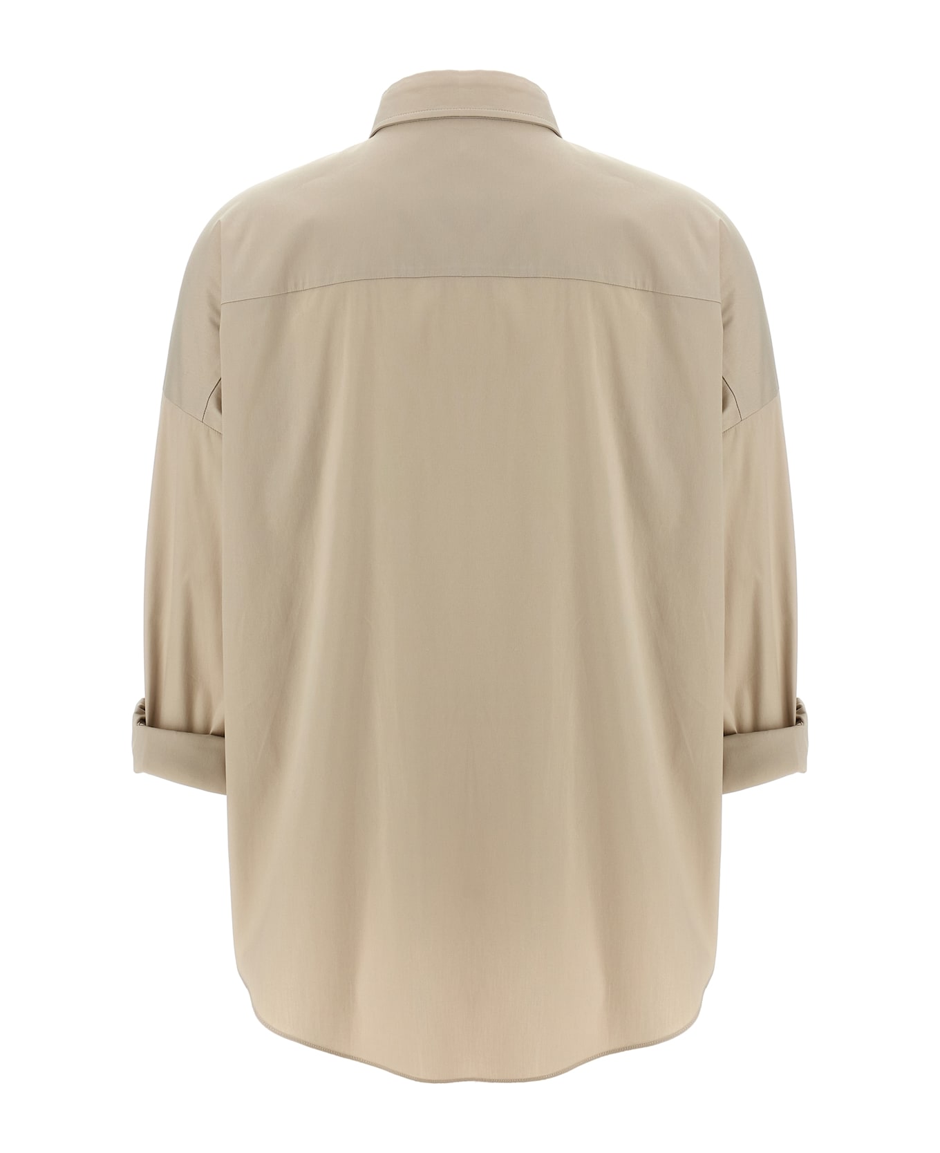 Monile Poplin Shirt - Thumbnail 3