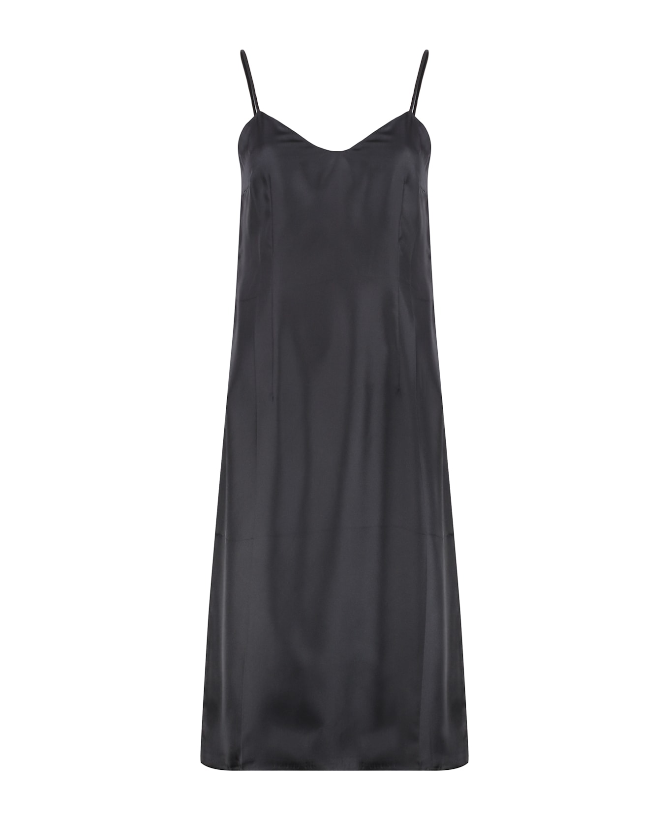 Prada Silk Mini Dress - NERO
