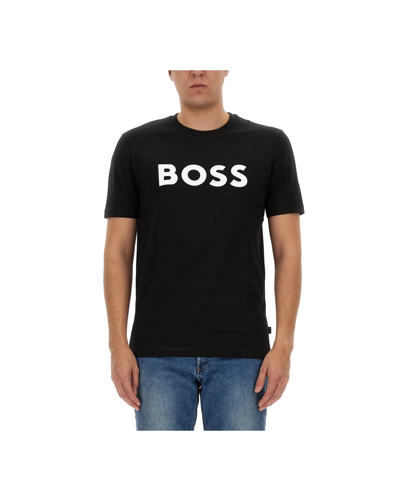 Hugo Boss T-shirt "tiburt" - BLACK