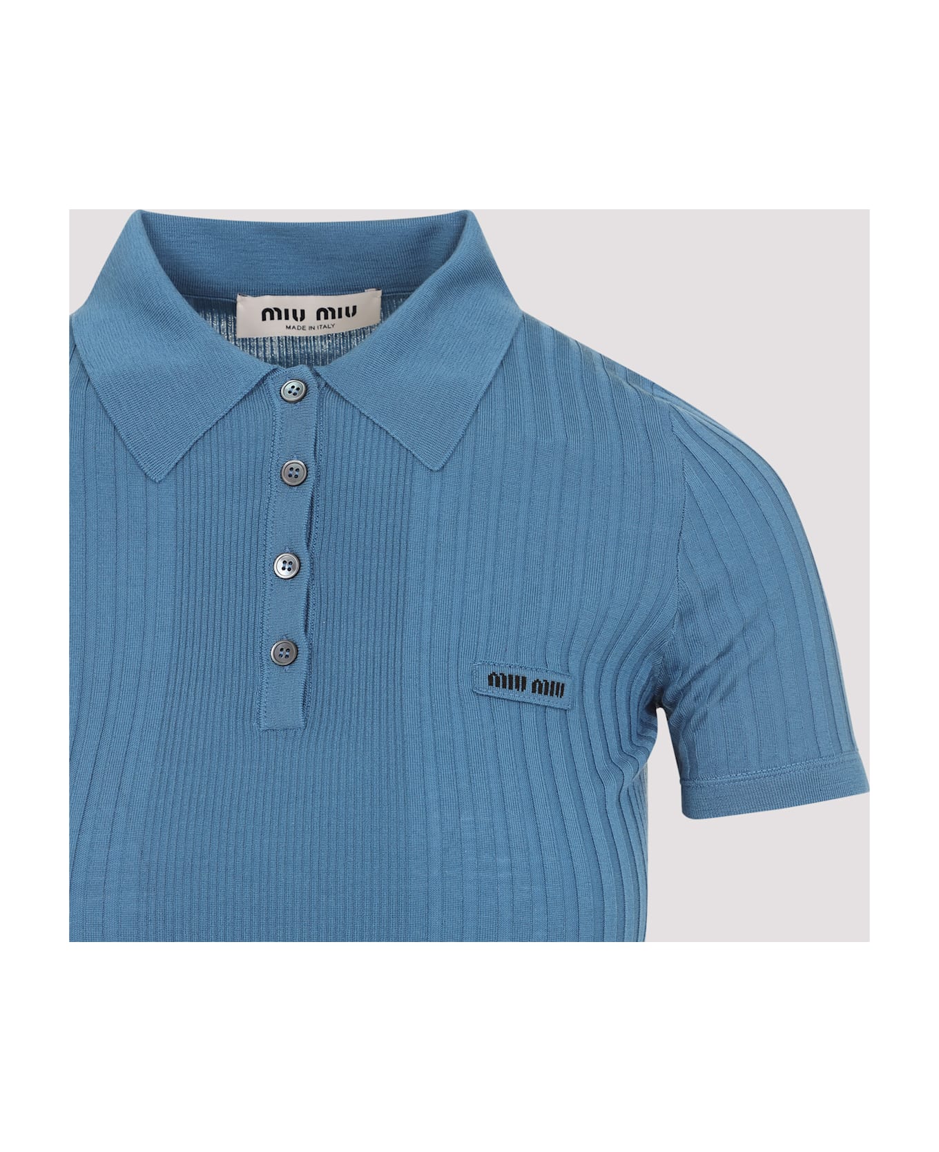 Miu Miu Wool Polo - Avio