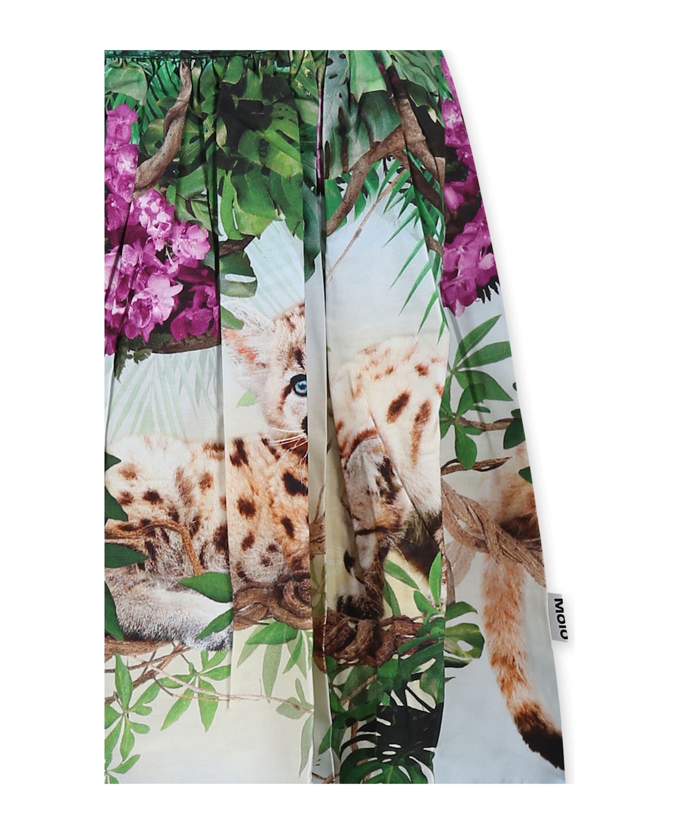 Molo Multicolor Skirt For Girl With Puma - Multicolor