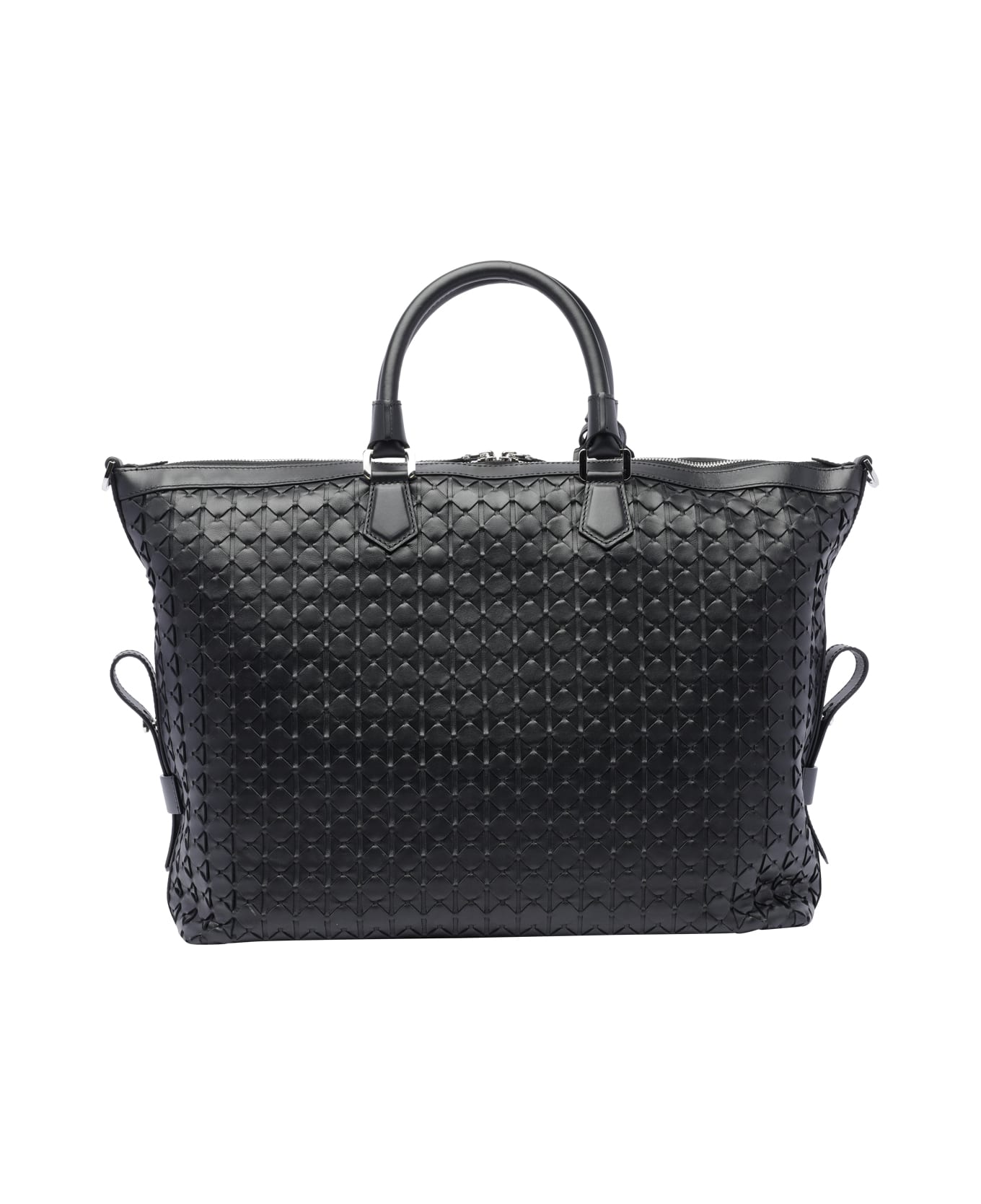 Serapian Mosaico Business Bag - Black