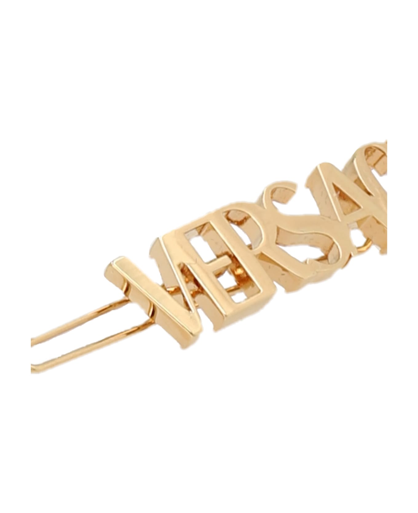 Versace Logo Pin - Gold