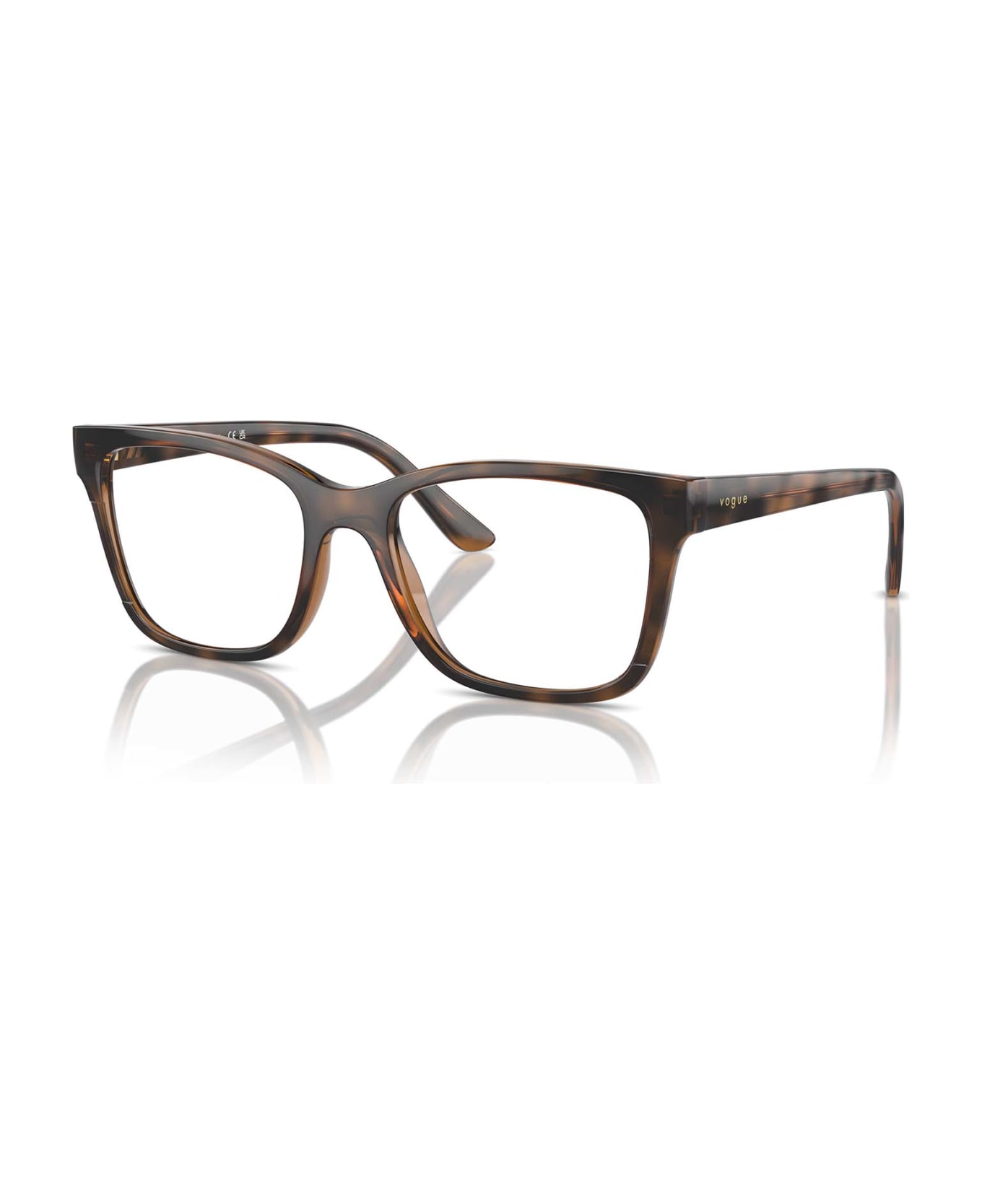 Vogue Eyewear Vo5556 Top Dark Havana / Light Brown Glasses - Top Dark Havana / Light Brown アイウェア