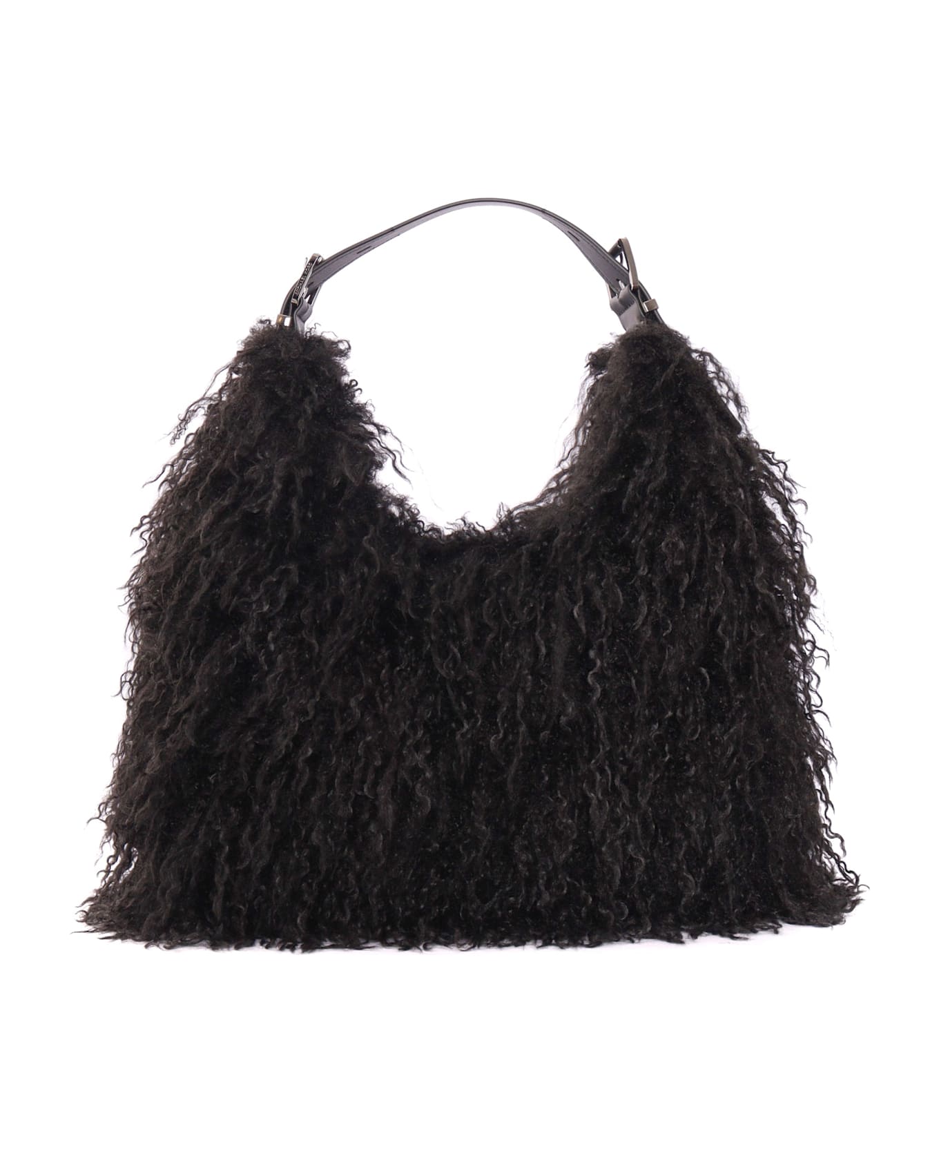 Michael Kors Lg Hobo Shldr - BLACK