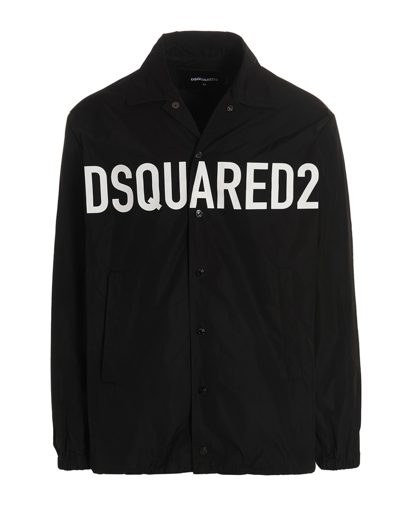 Dsquared2 'dsquared2' Overshirt - Black   シャツ
