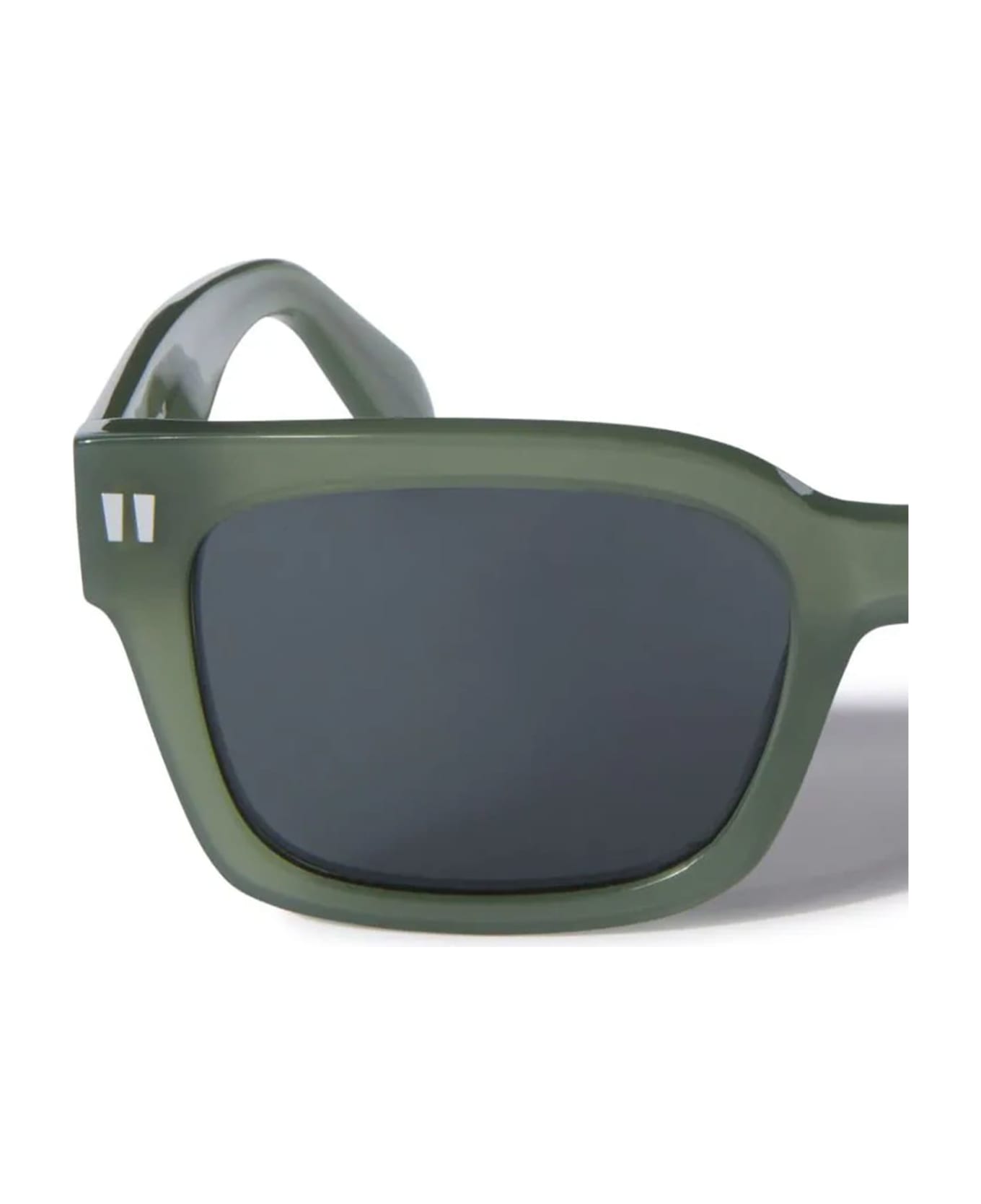Off-White Midland Sunglasses - olive green