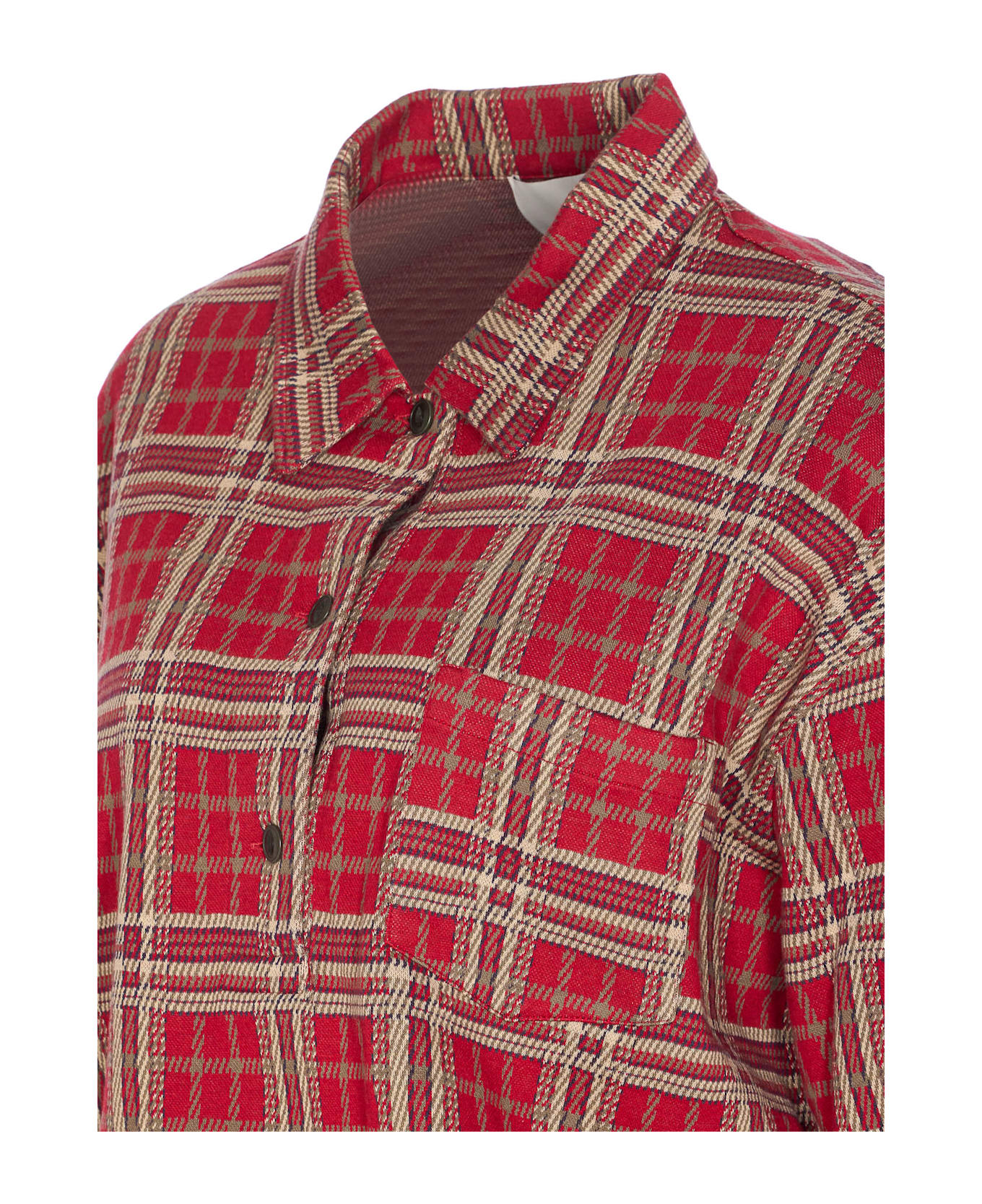 Isabel Marant Blandia Dress - Red