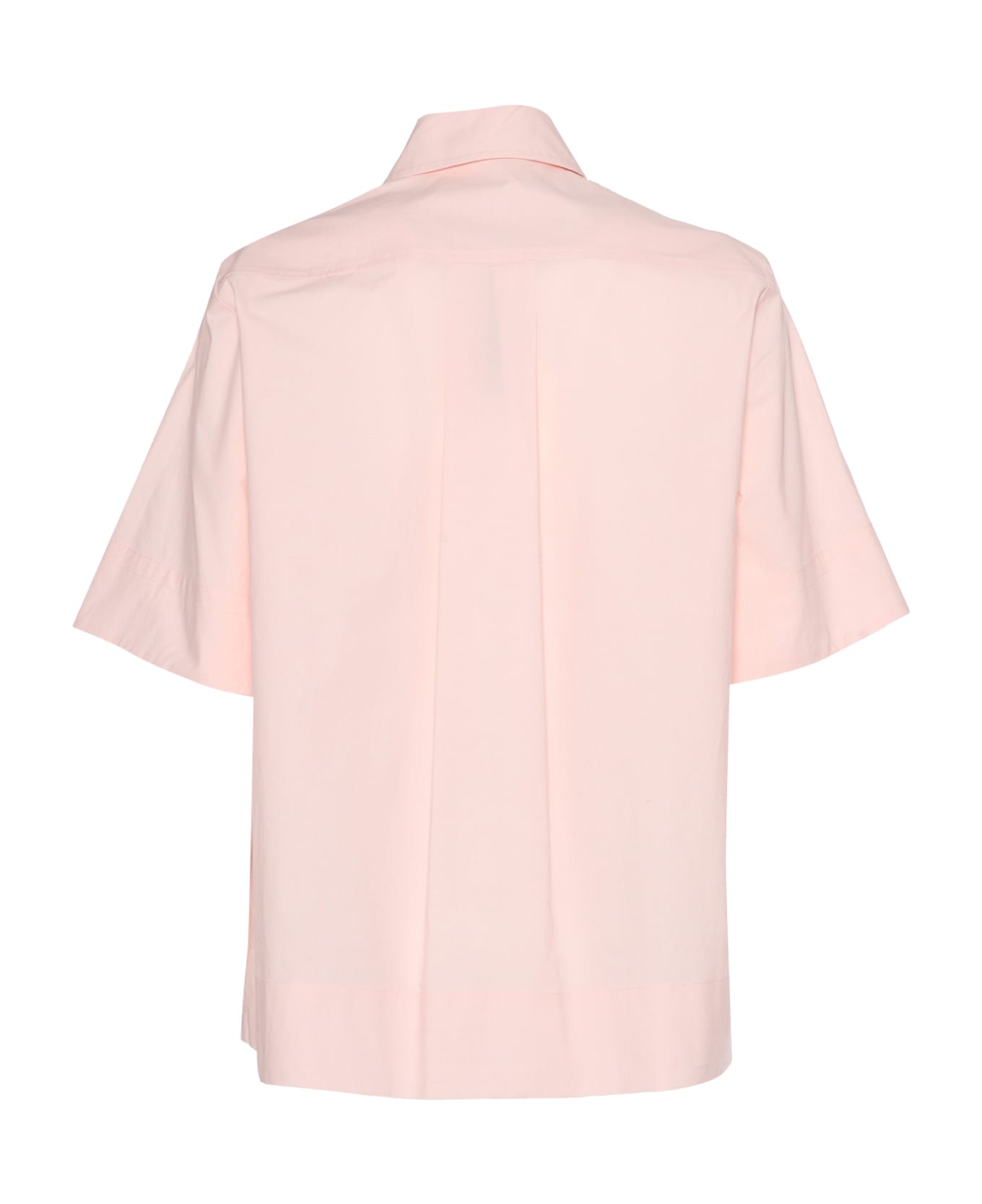 Parosh Pink Short-sleeved Shirt - PINK