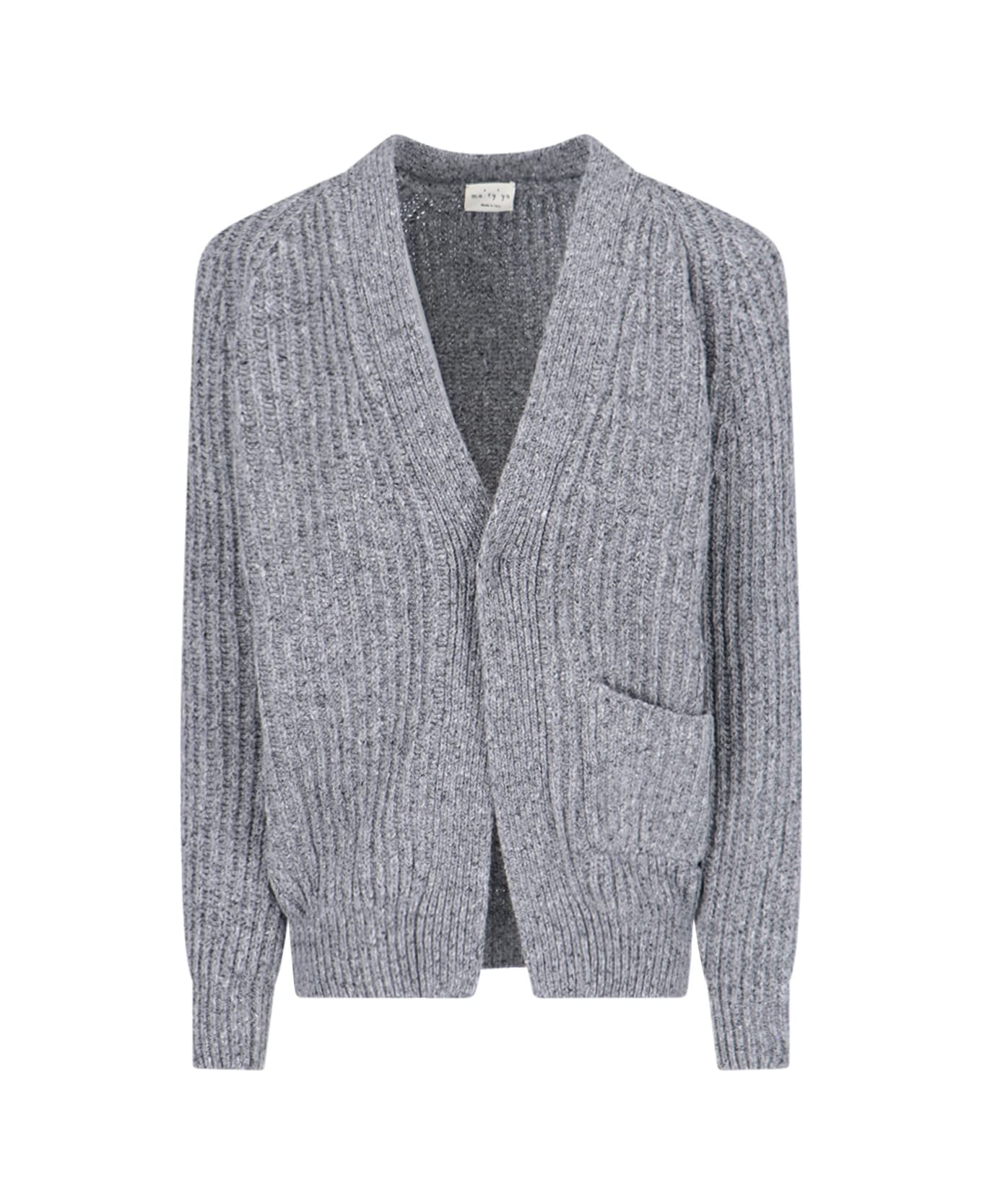 Ma'ry'ya V-neck Cardigan - Gray