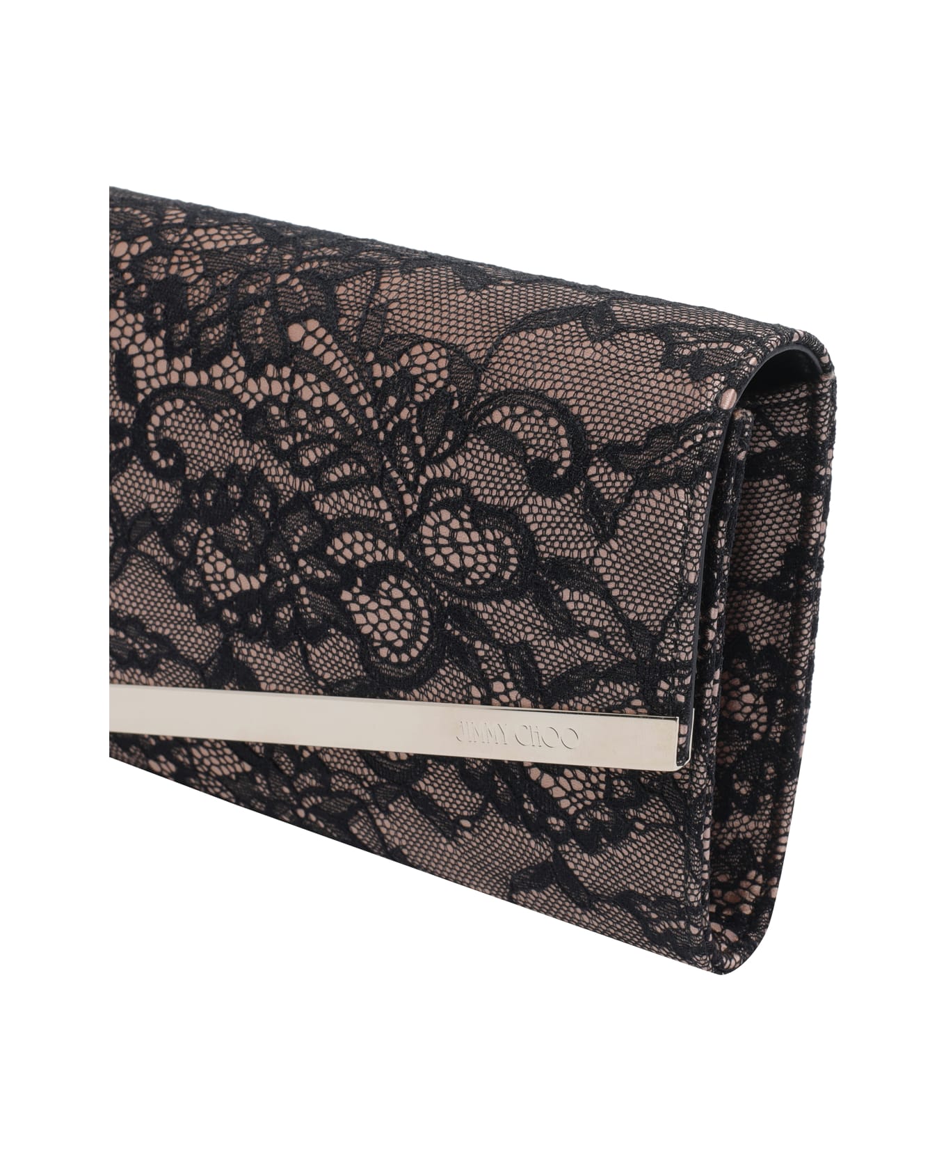 Jimmy Choo Emmie Chain Wallet - Black