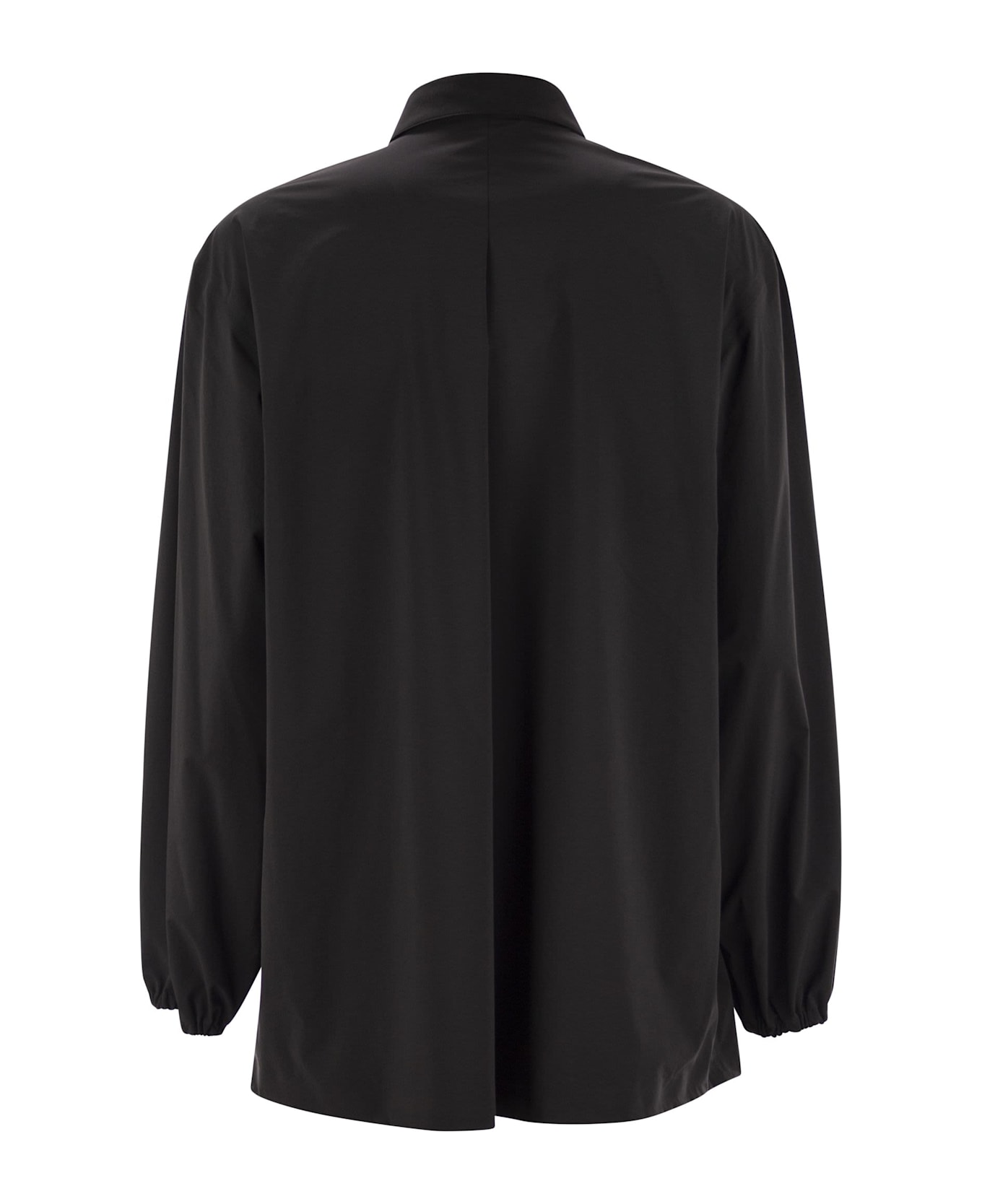 Herno Stretch Tech Shirt - Black