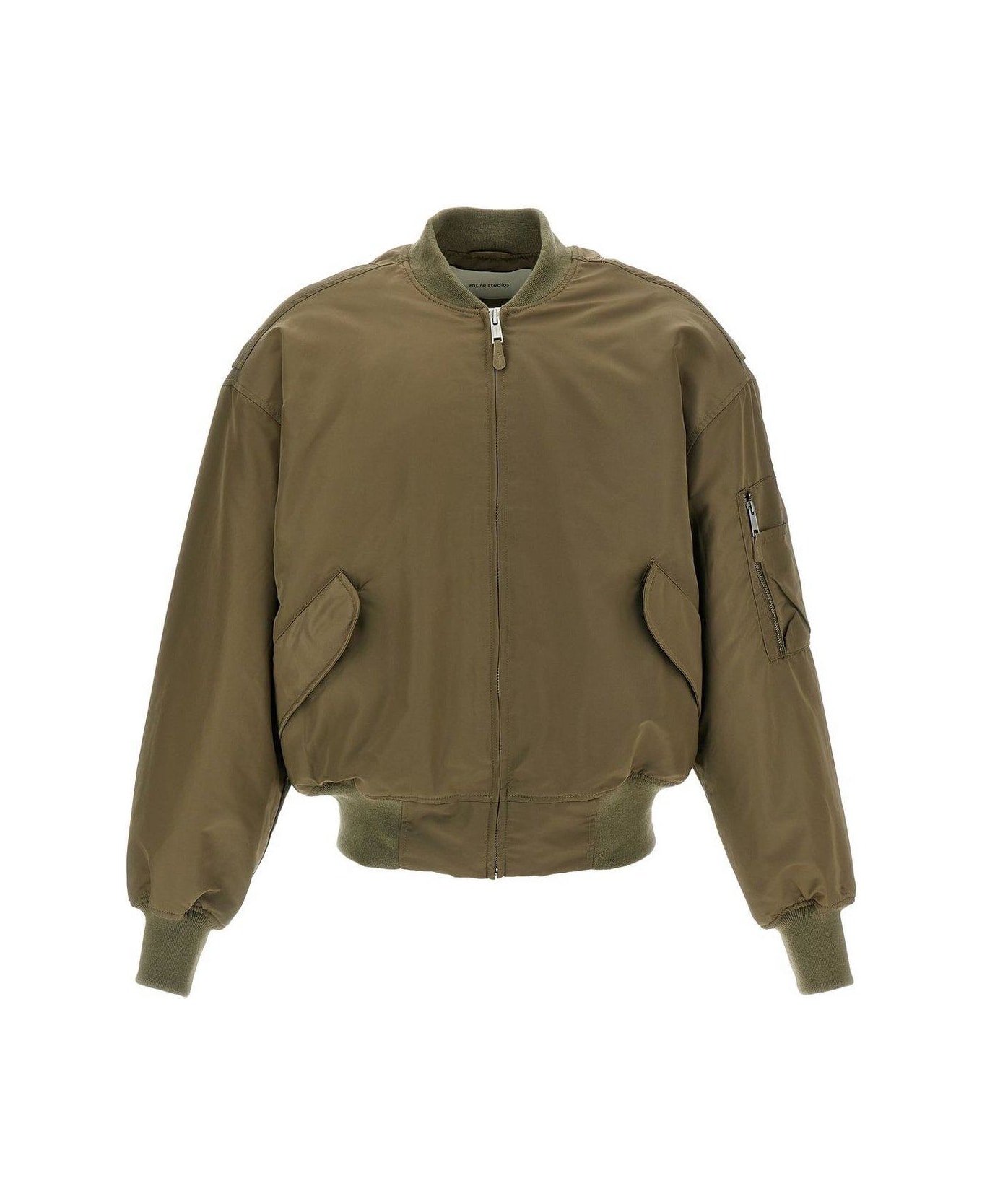 Entire Studios Broad Bomber Outerwear - Brown