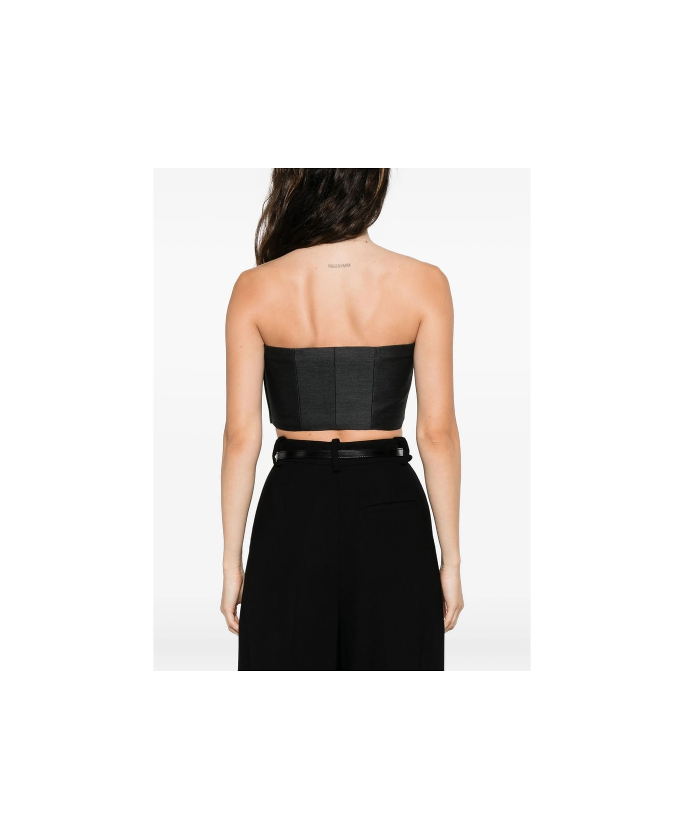 Alberta Ferretti Top - BLACK