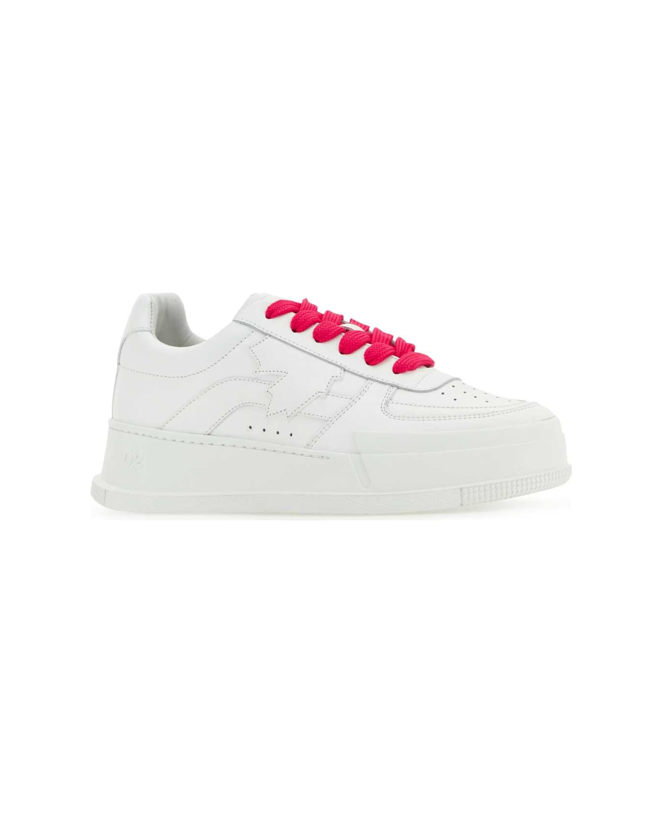 Dsquared2 Canadian Sneakers - WHITEFUXIA スニーカー
