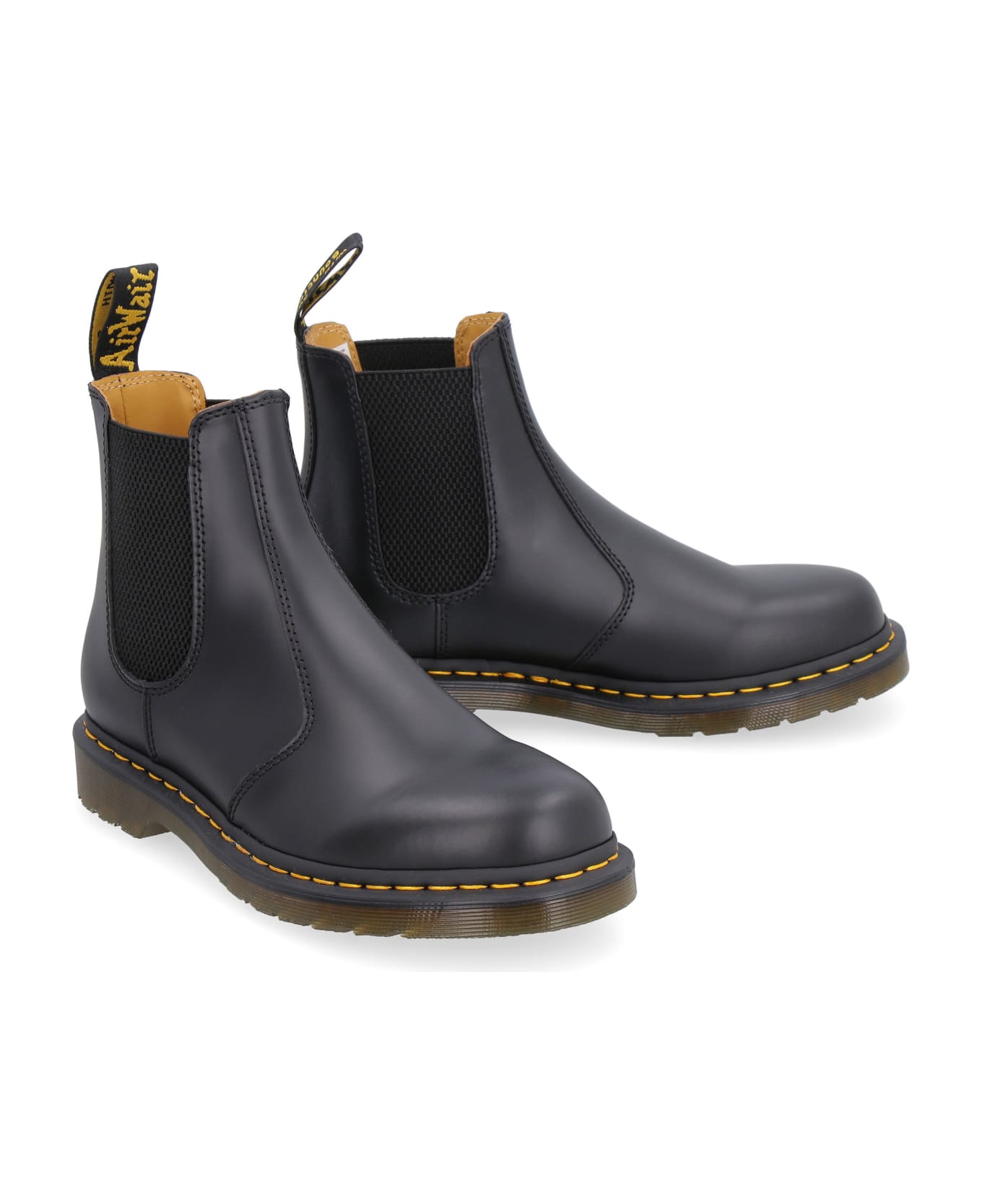 Dr. Martens 2976 Leather Ankle Boots - Black Smooth