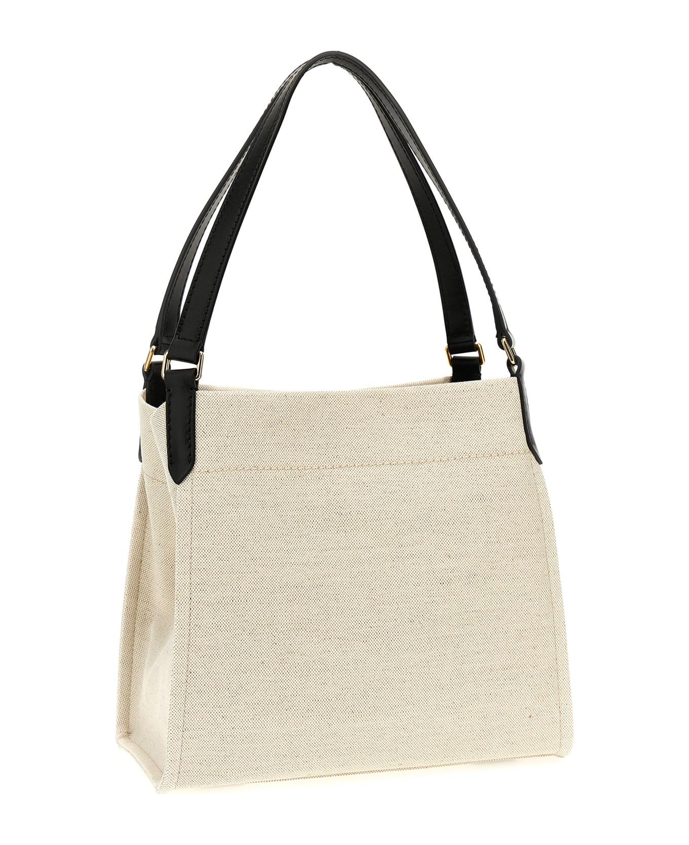 Tom Ford 'amalfi Medium' Shopping Bag - White/Black