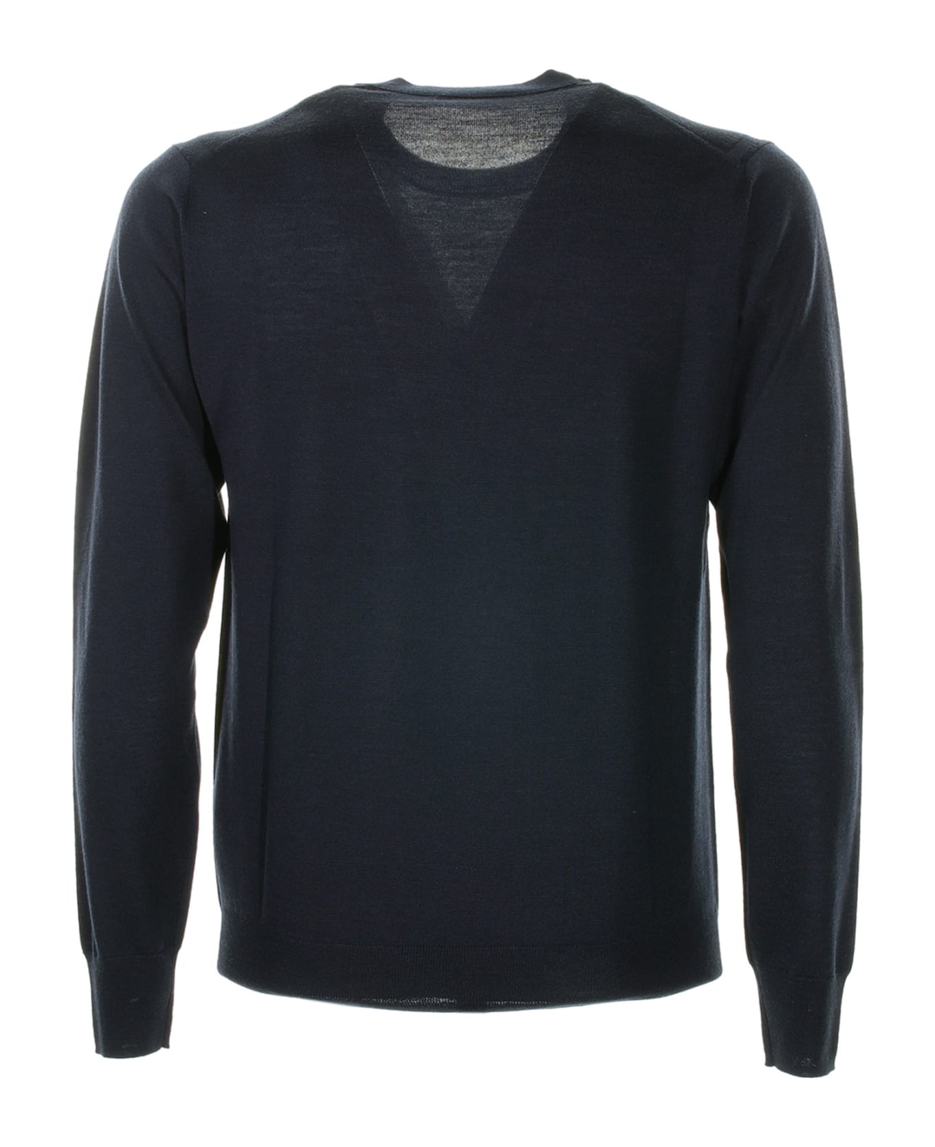 Paolo Pecora Men's Blue Crewneck Sweater - Blu