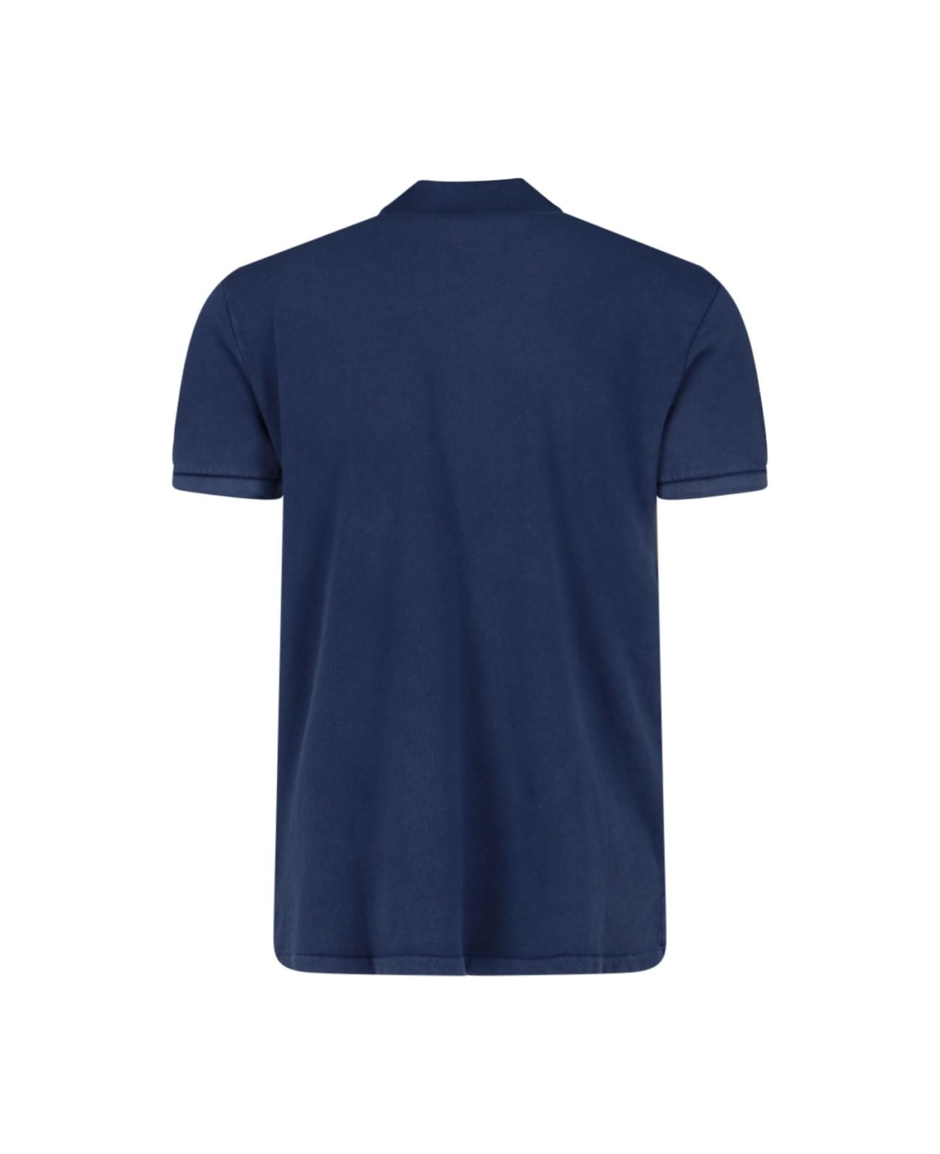 Ralph Lauren Logo Polo Shirt - BLUE