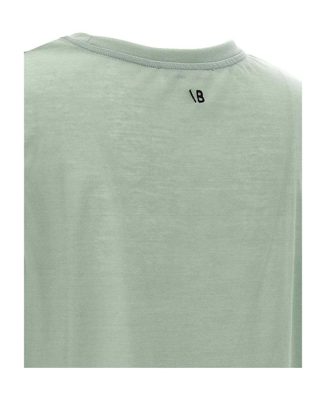 Victoria Beckham Logo Embroidery Top - Green