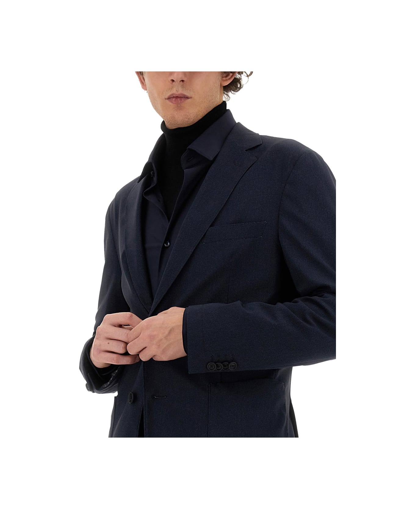 Hugo Boss Slim Fit Jacket - BLUE