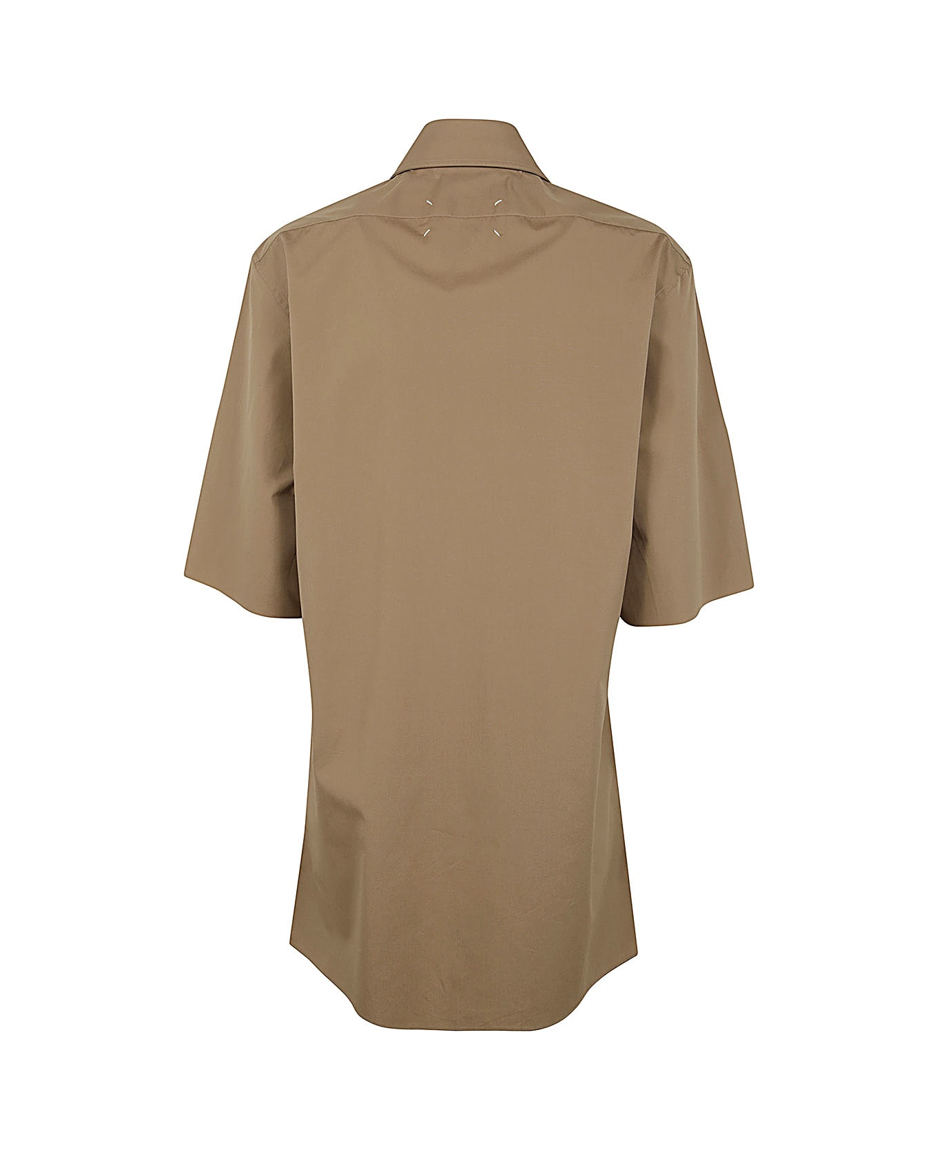 Maison Margiela Short Sleeves Shirt - Camel