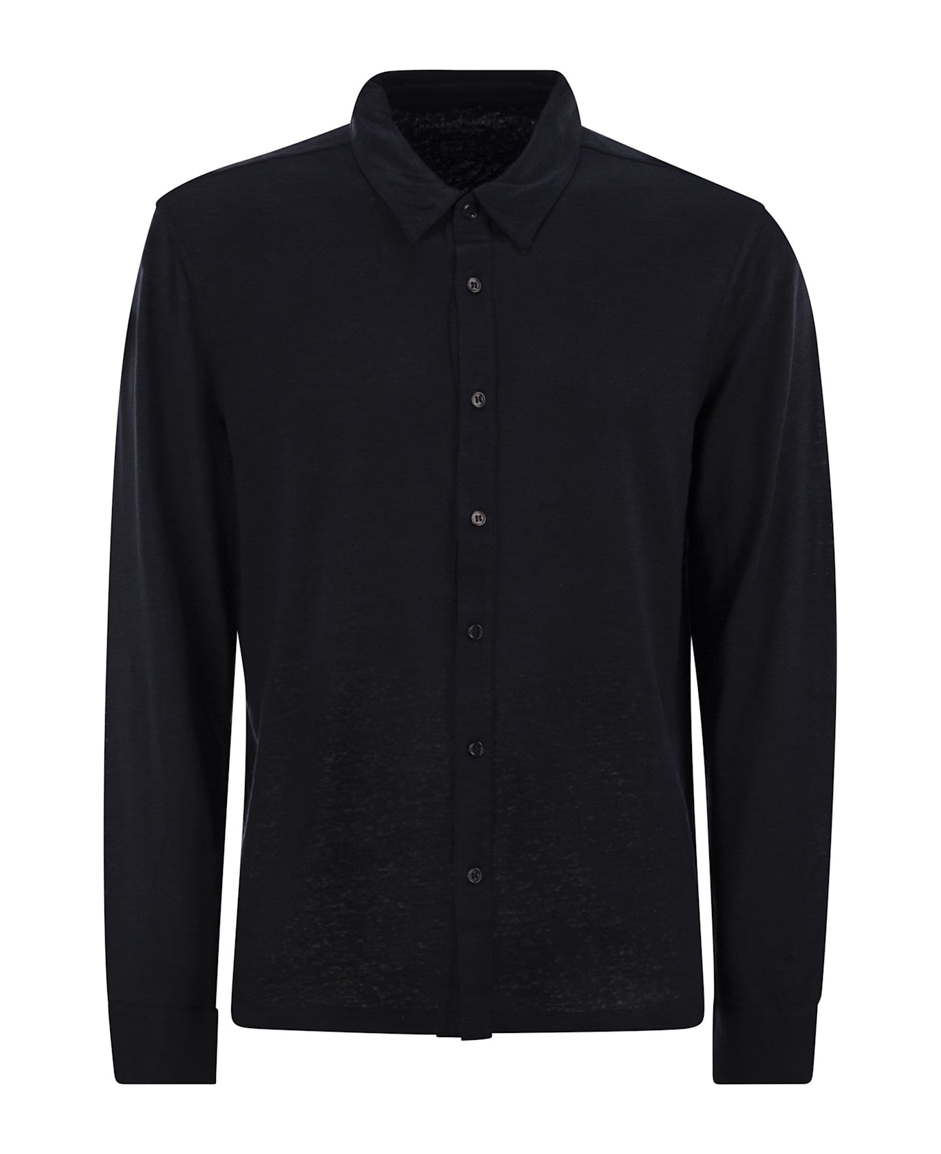Majestic Filatures Linen Long-sleeved Shirt - Blue