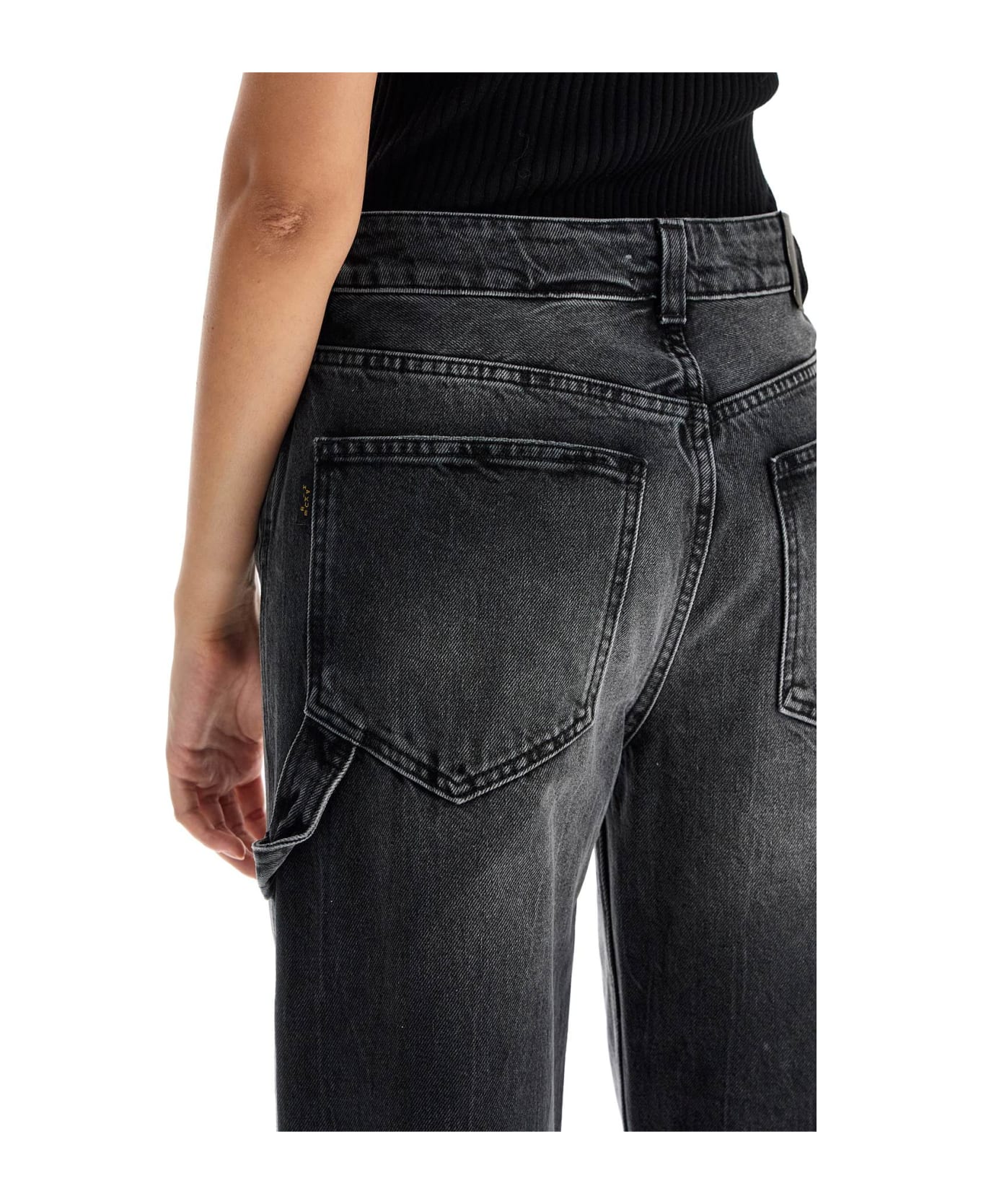 Haikure 'winona Straight Leg Jeans For - SPIDER BLACK (Black)