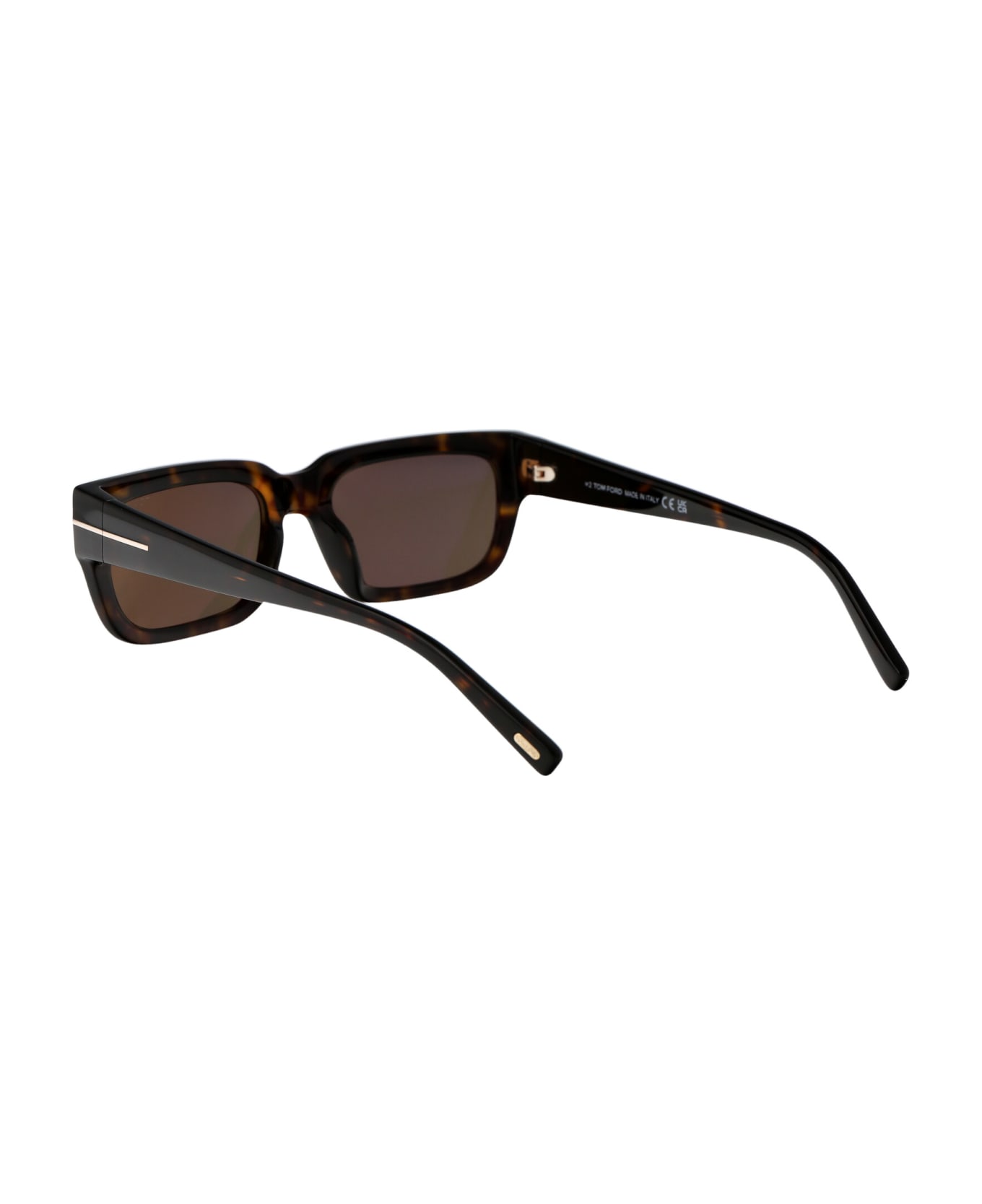 Tom Ford Eyewear Ezra Sunglasses - 52L Avana Scura  / Roviex Specchiato