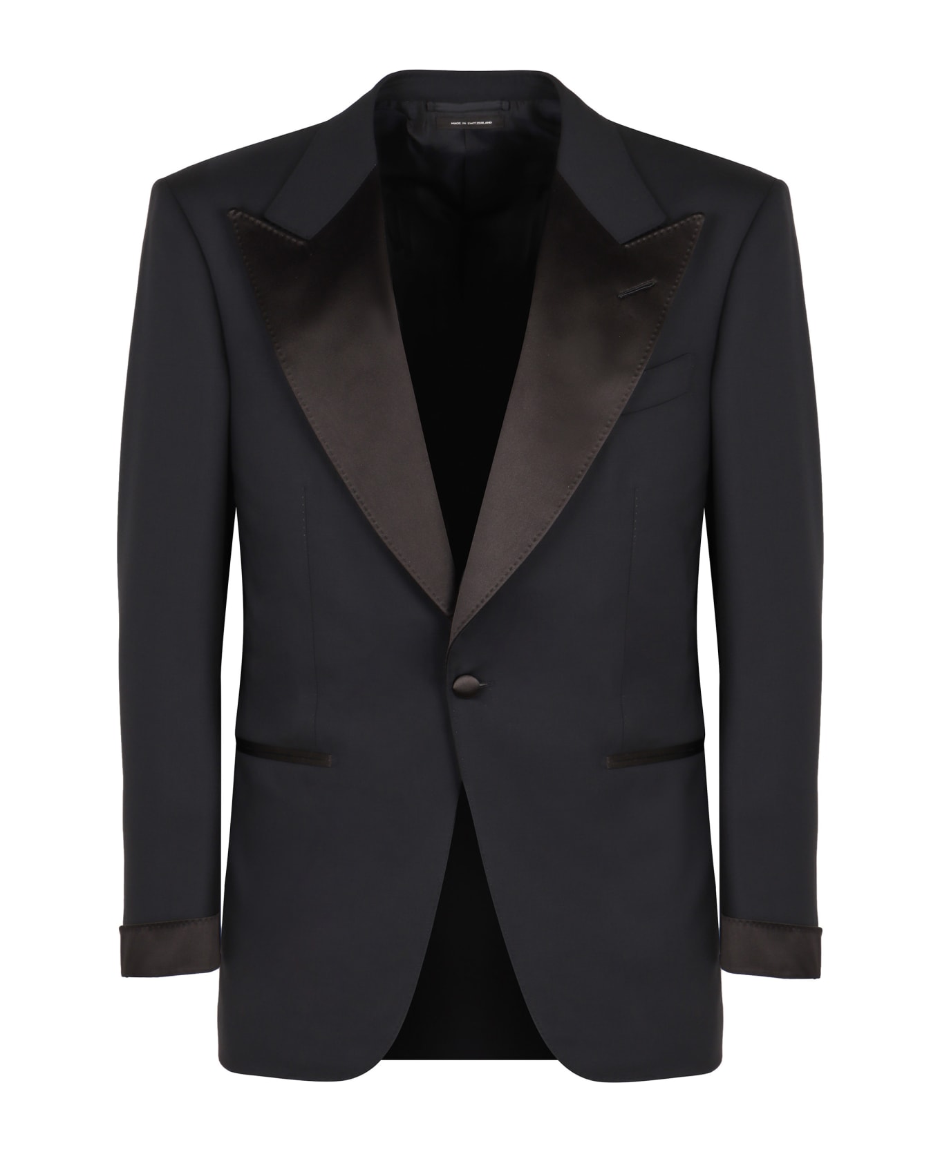 Tom Ford Two Piece Suit In Stretching Wool - blue