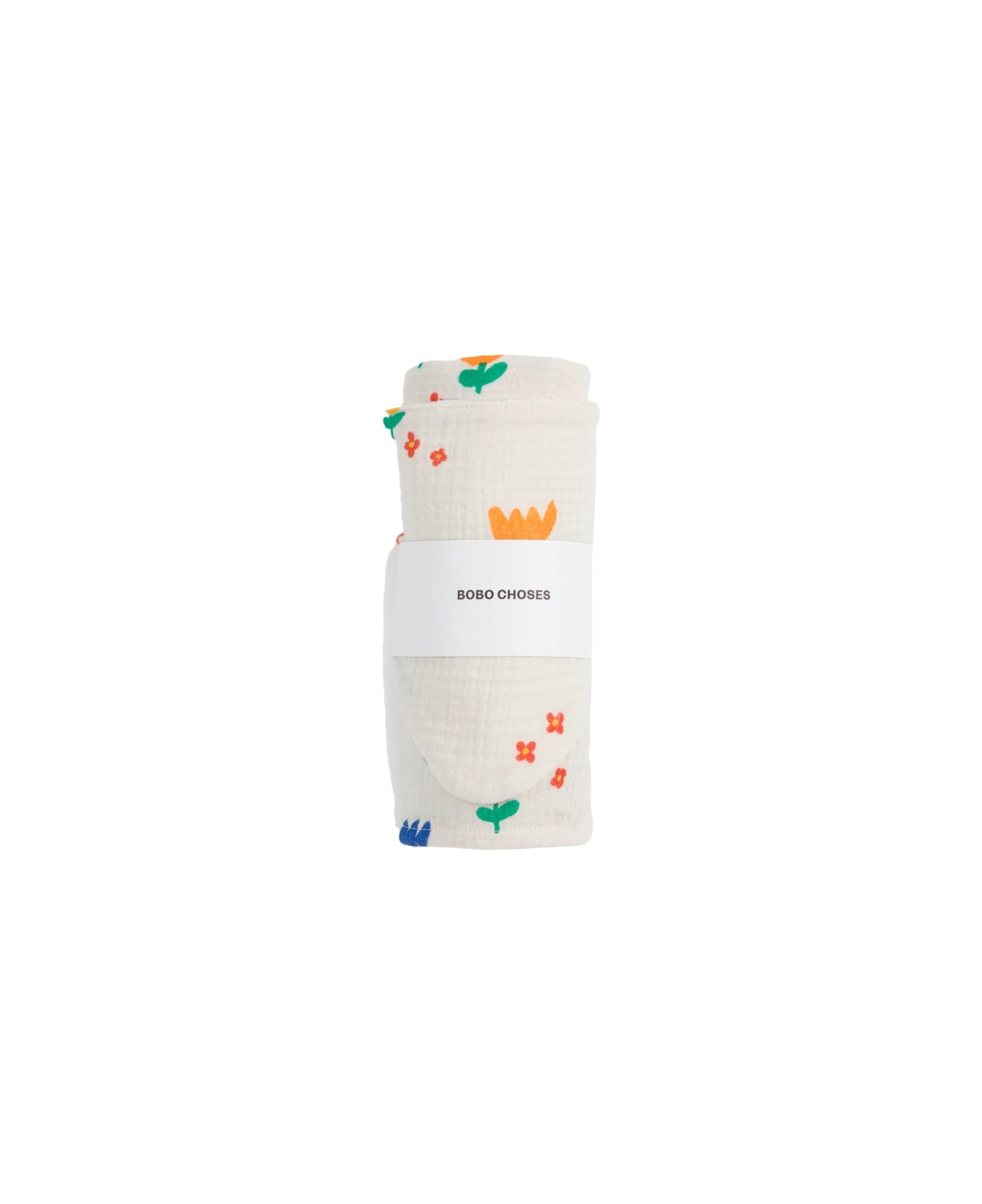 Bobo Choses "garden Party" Bib Set - WHITE