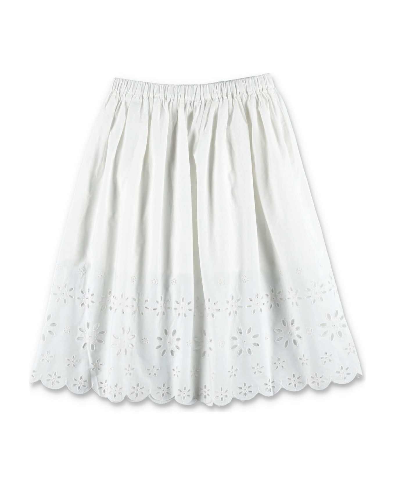 Bonpoint Flora Skirt - WHITE