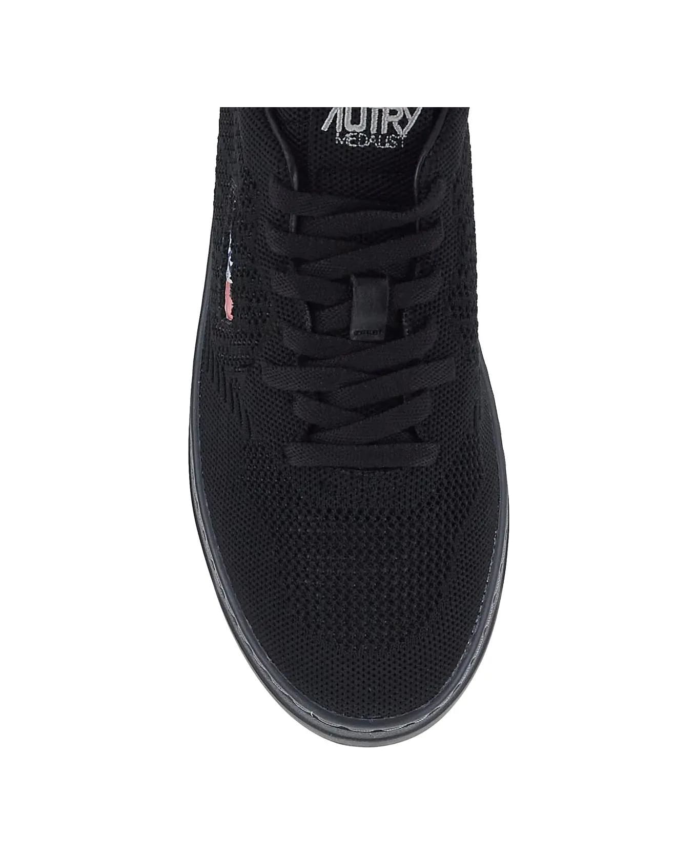 Autry Easeknit Low Sneakers - Black