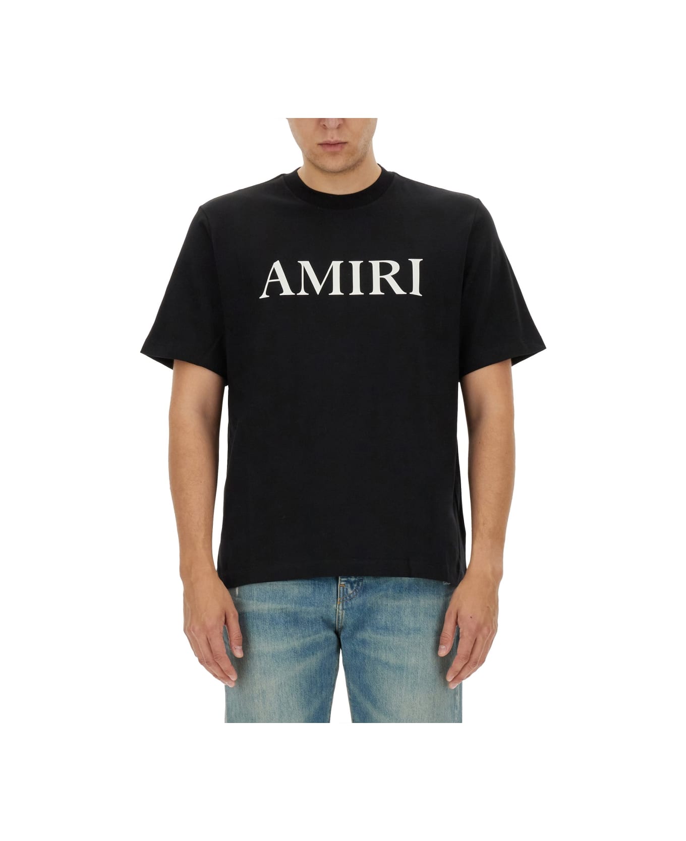 AMIRI T-shirt With Logo - Black
